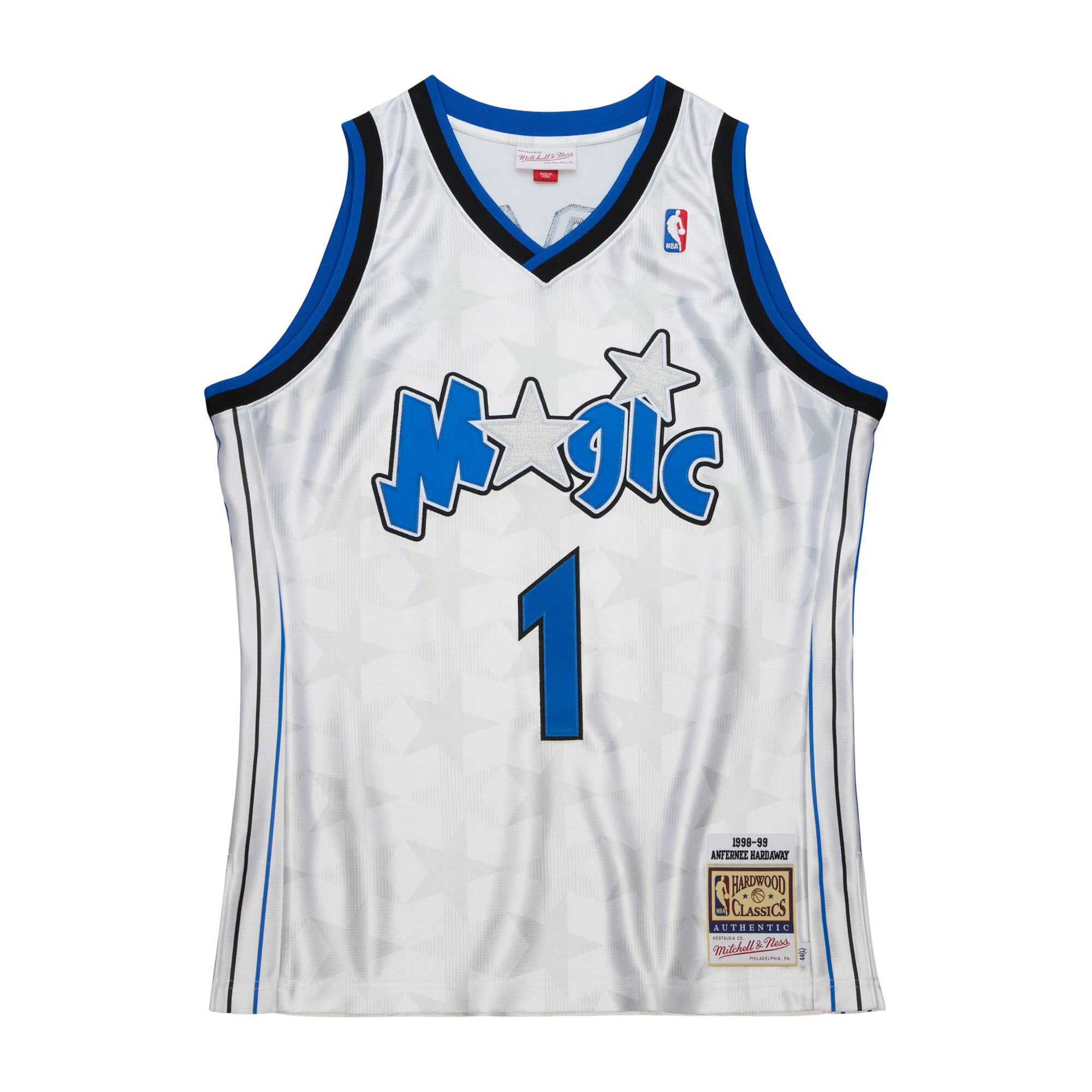 Authentic Anfernee Hardaway Orlando Magic Home 1998-99 Jersey - vstockx