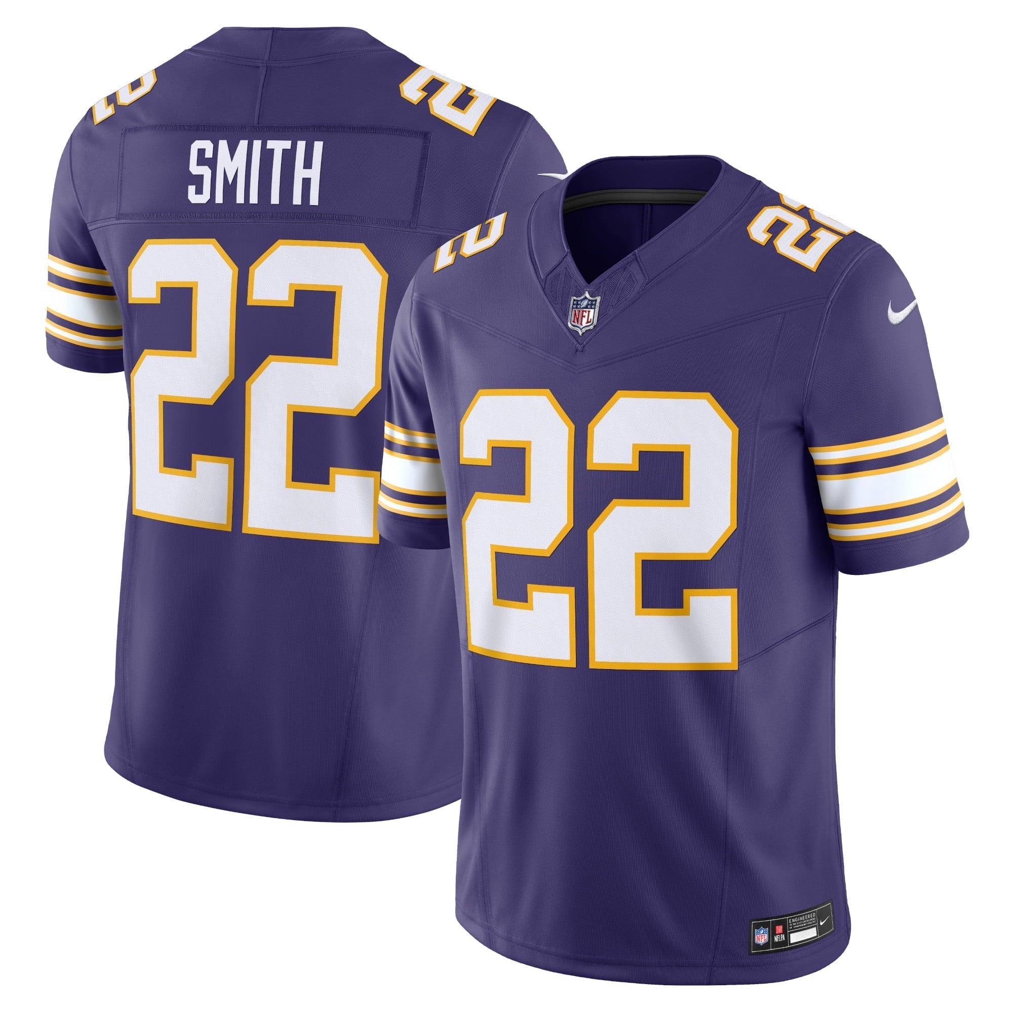 Men's Nike Harrison Smith Purple Minnesota Vikings Classic Vapor F.U.S.E. Limited Jersey - vstockx