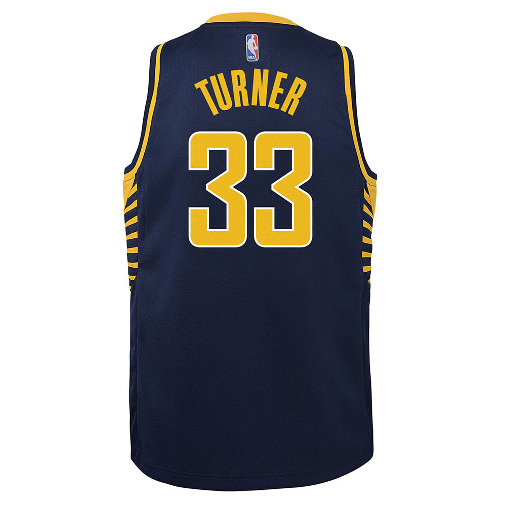 Youth Indiana Pacers Myles Turner Icon Edition Jersey - Navy - vstockx
