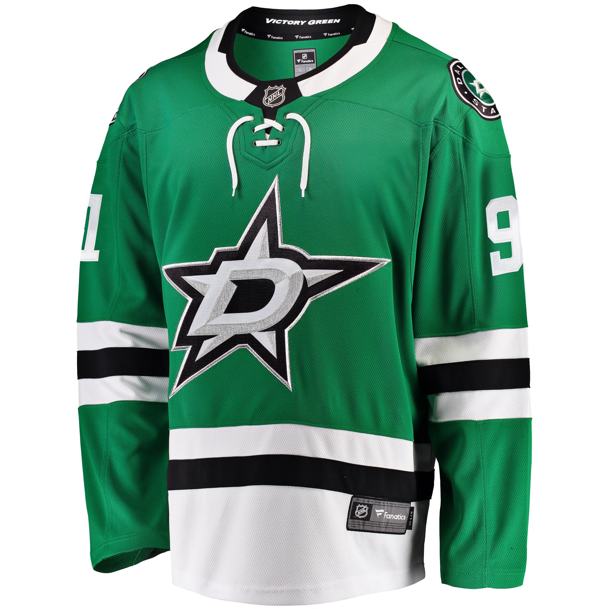 Tyler Seguin Dallas Stars Fanatics Branded Breakaway Player Jersey - Green - vstockx