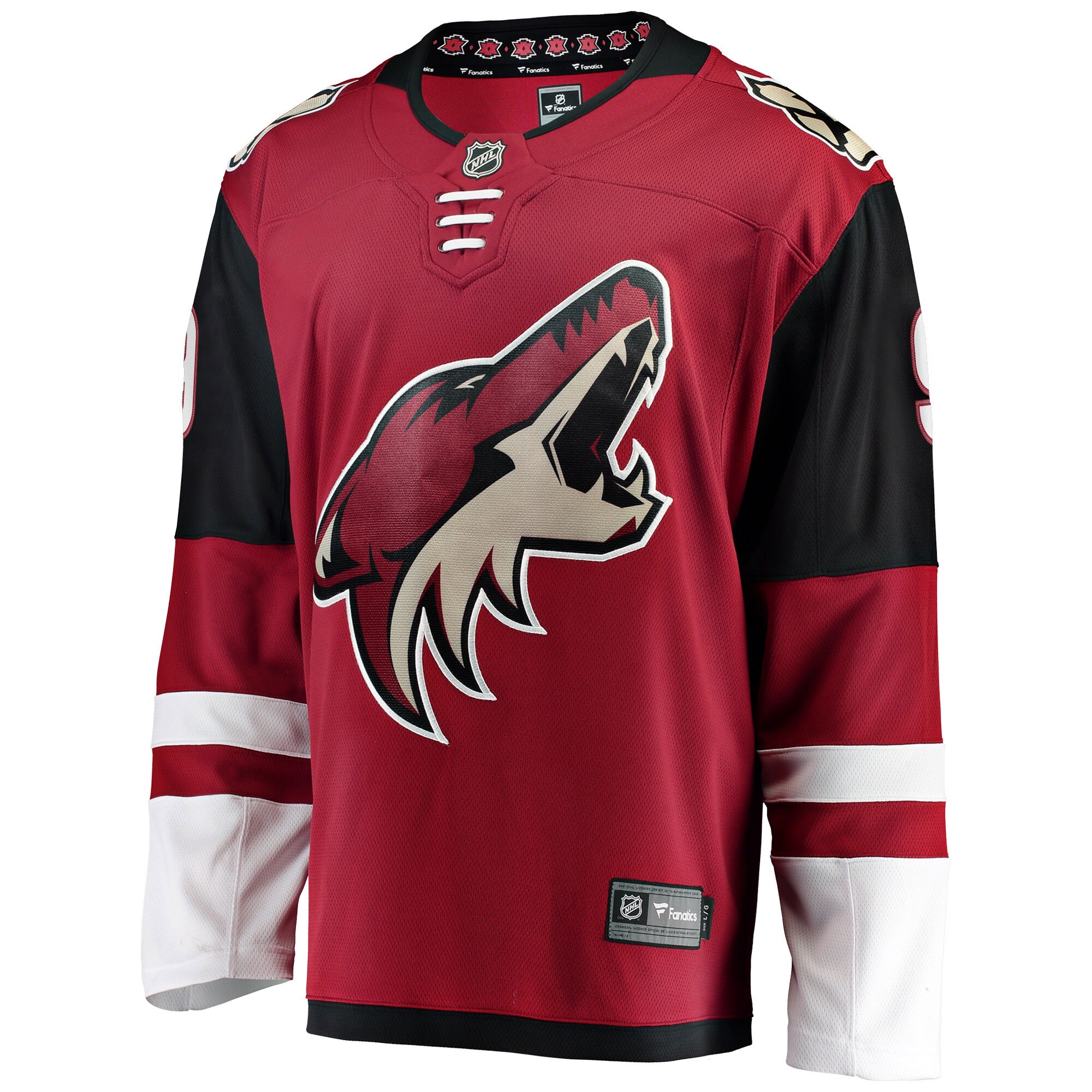 Clayton Keller Arizona Coyotes Fanatics Branded Home Premier Breakaway Player Jersey - Garnet - vstockx
