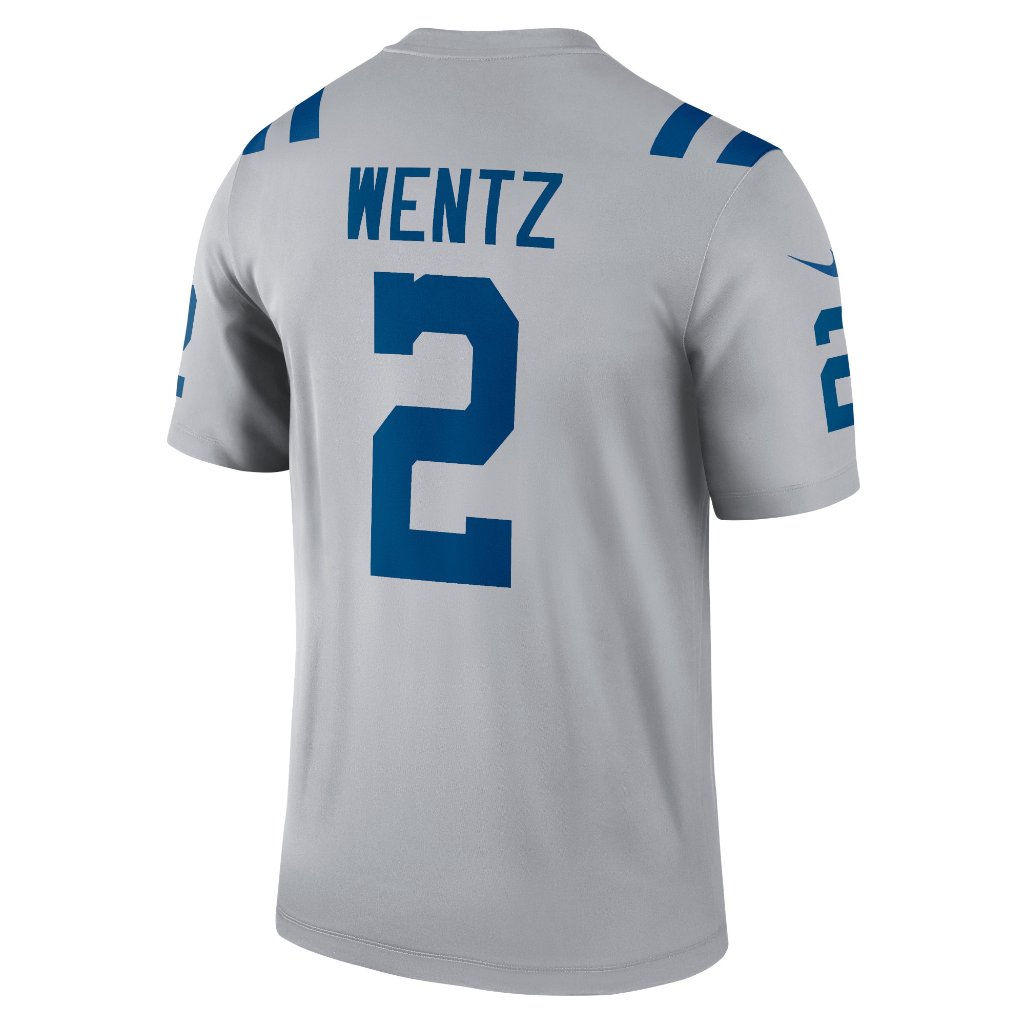 Carson Wentz Indianapolis Colts Nike Inverted Legend Jersey - Gray - vstockx