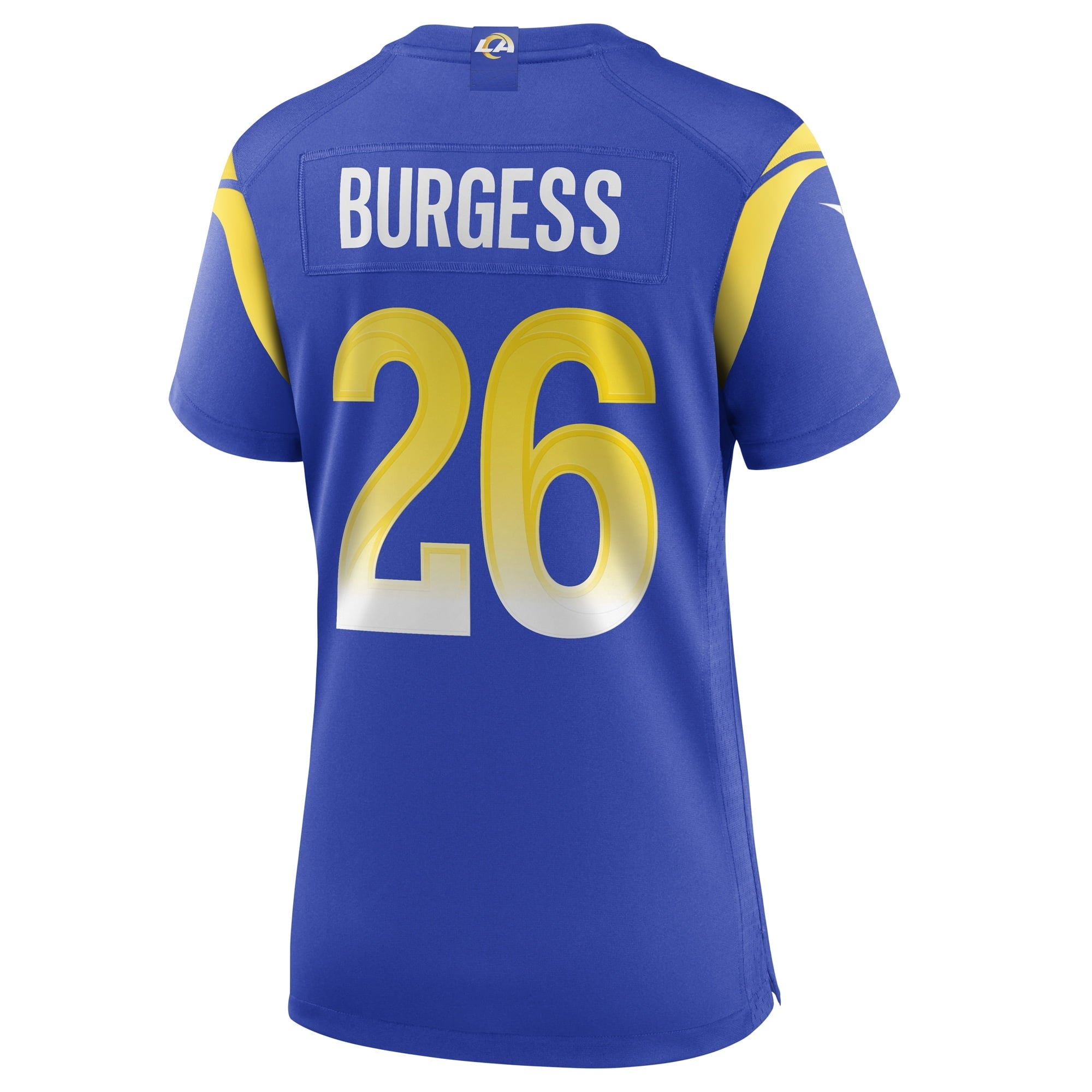Women's Nike Terrell Burgess Royal Los Angeles Rams Game Jersey - vstockx