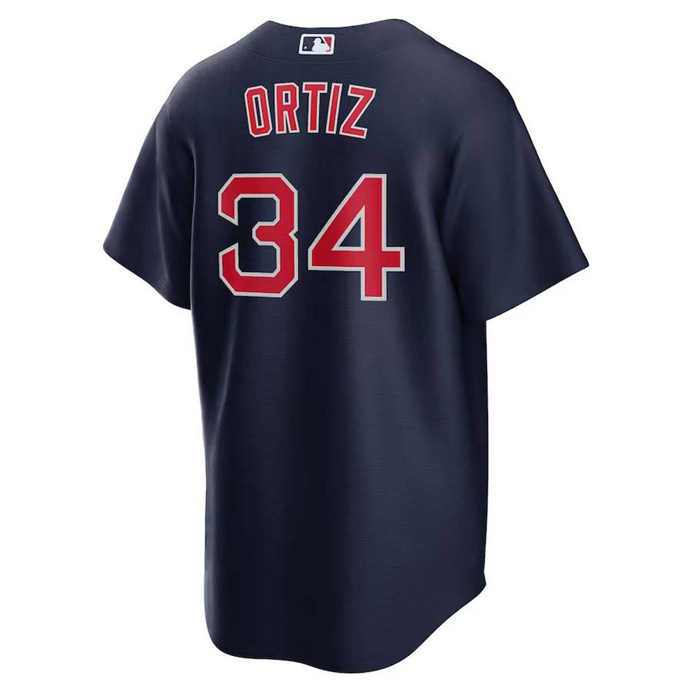 Men's Boston Red Sox David Ortiz Replica Alternate Jersey - Navy - vstockx