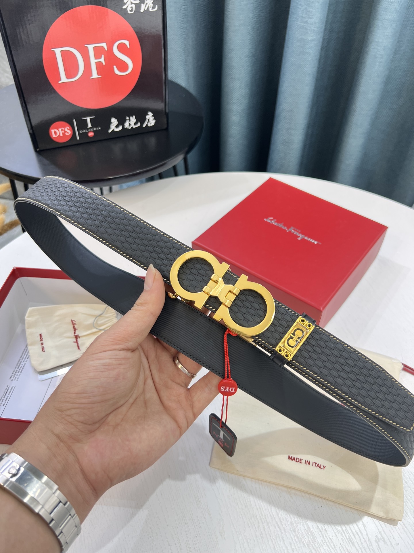 Streetwear Belt Ferragamo 319763 size:3.5cm - vstockx