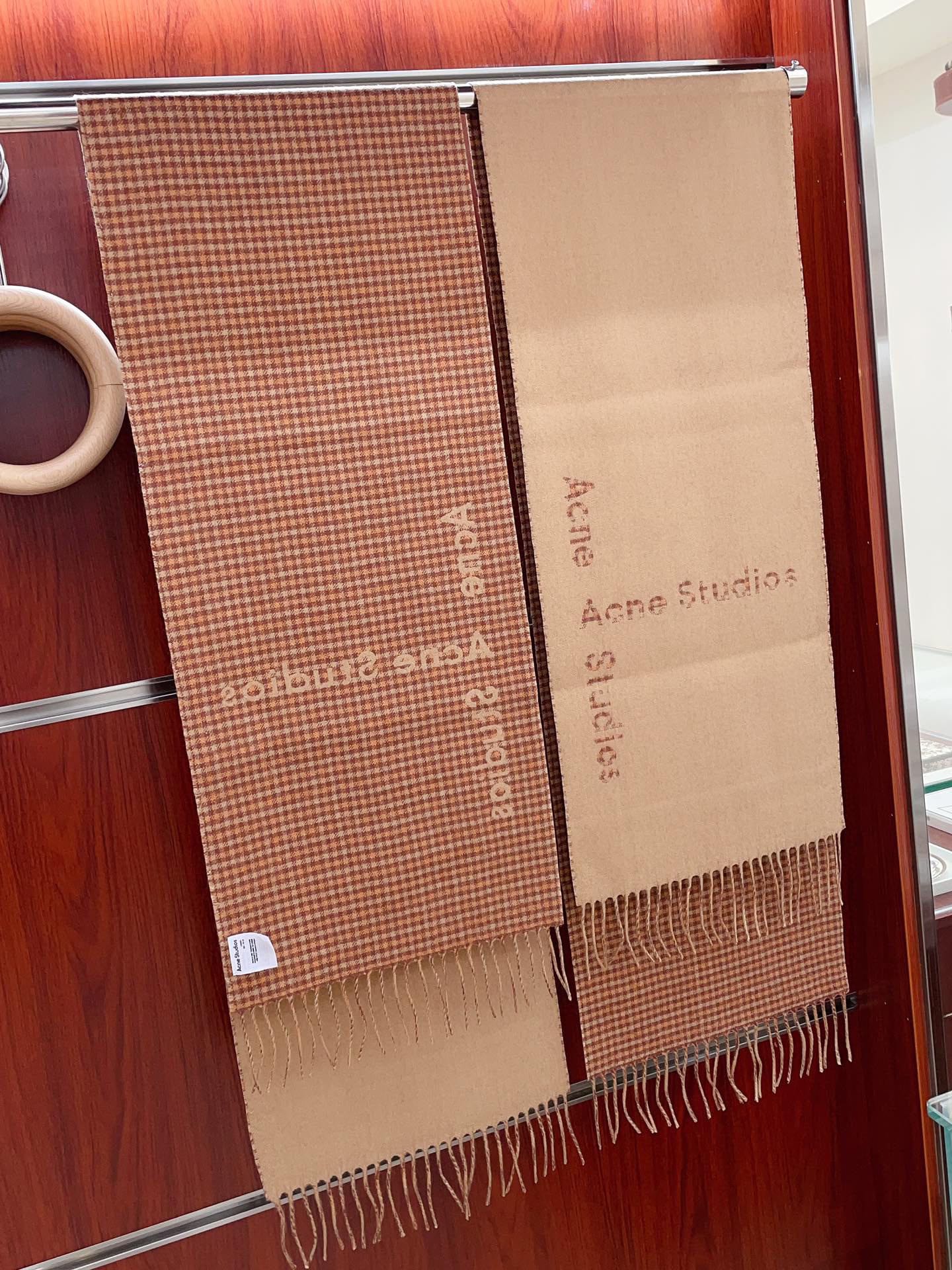 Streetwear Scarf Acne 328854 SIZE:200×30cm - vstockx