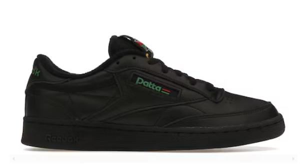 Reebok Club C 85 Patta Core Black - vstockx