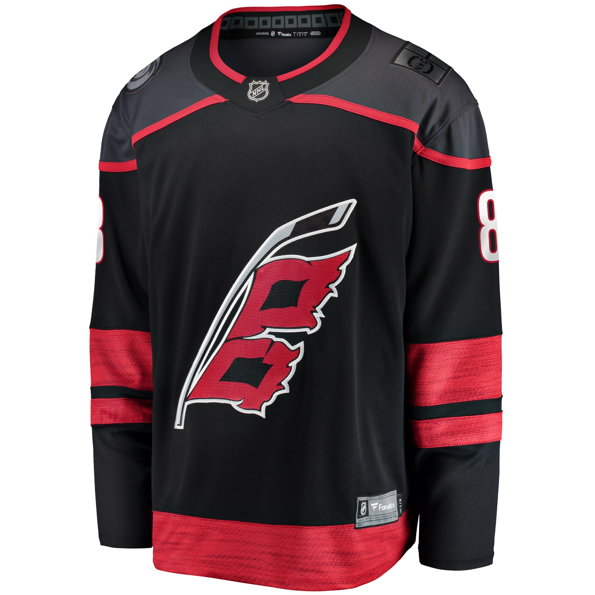 Brent Burns Carolina Hurricanes Fanatics Branded Home Breakaway Player Jersey - Black - vstockx