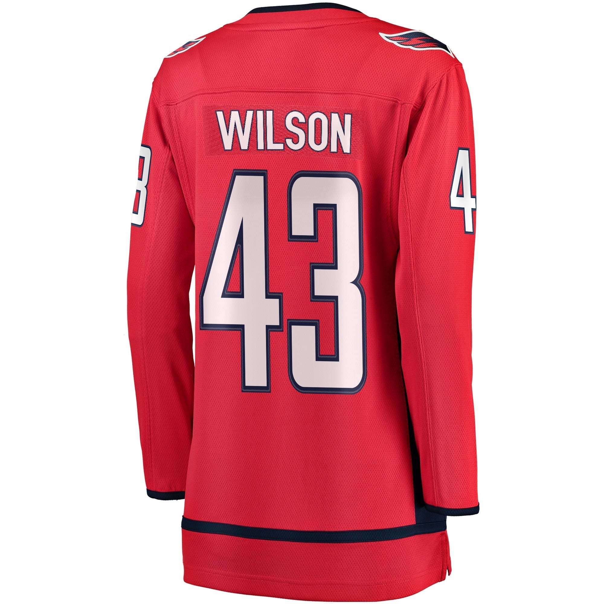 Women's Fanatics Branded Tom Wilson Red Washington Capitals Home Premier Breakaway Player Jersey - vstockx