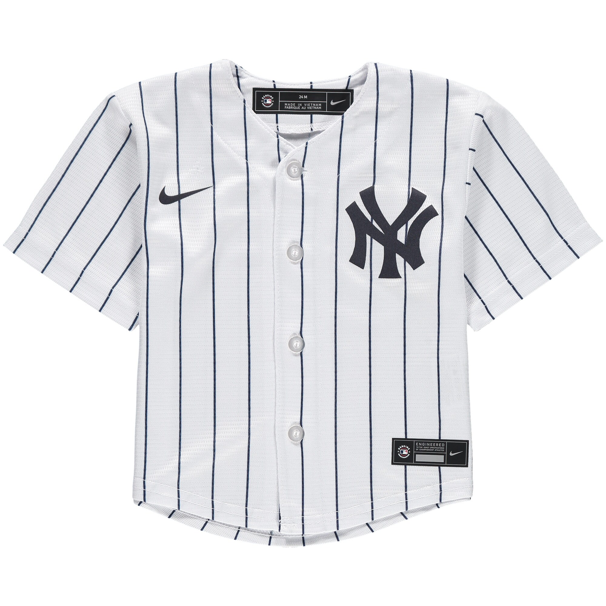 New York Yankees Nike Infant Home Replica Team Jersey - White - vstockx