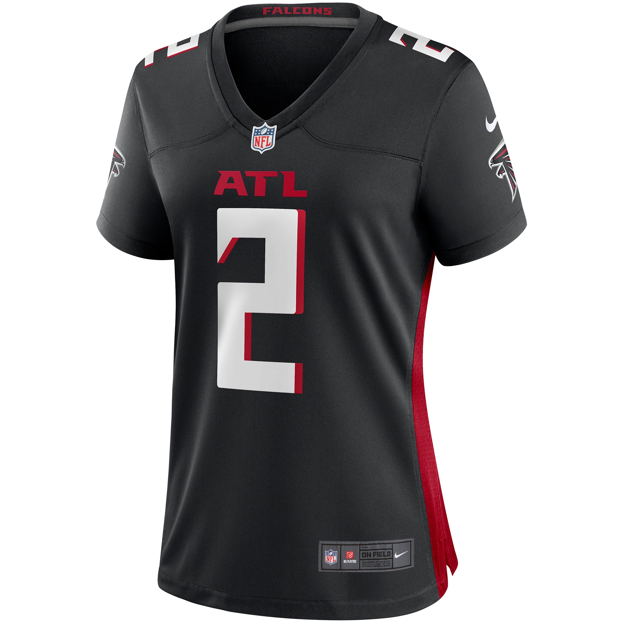 Matt Ryan Atlanta Falcons Nike Women's Player Game Jersey - Black - vstockx