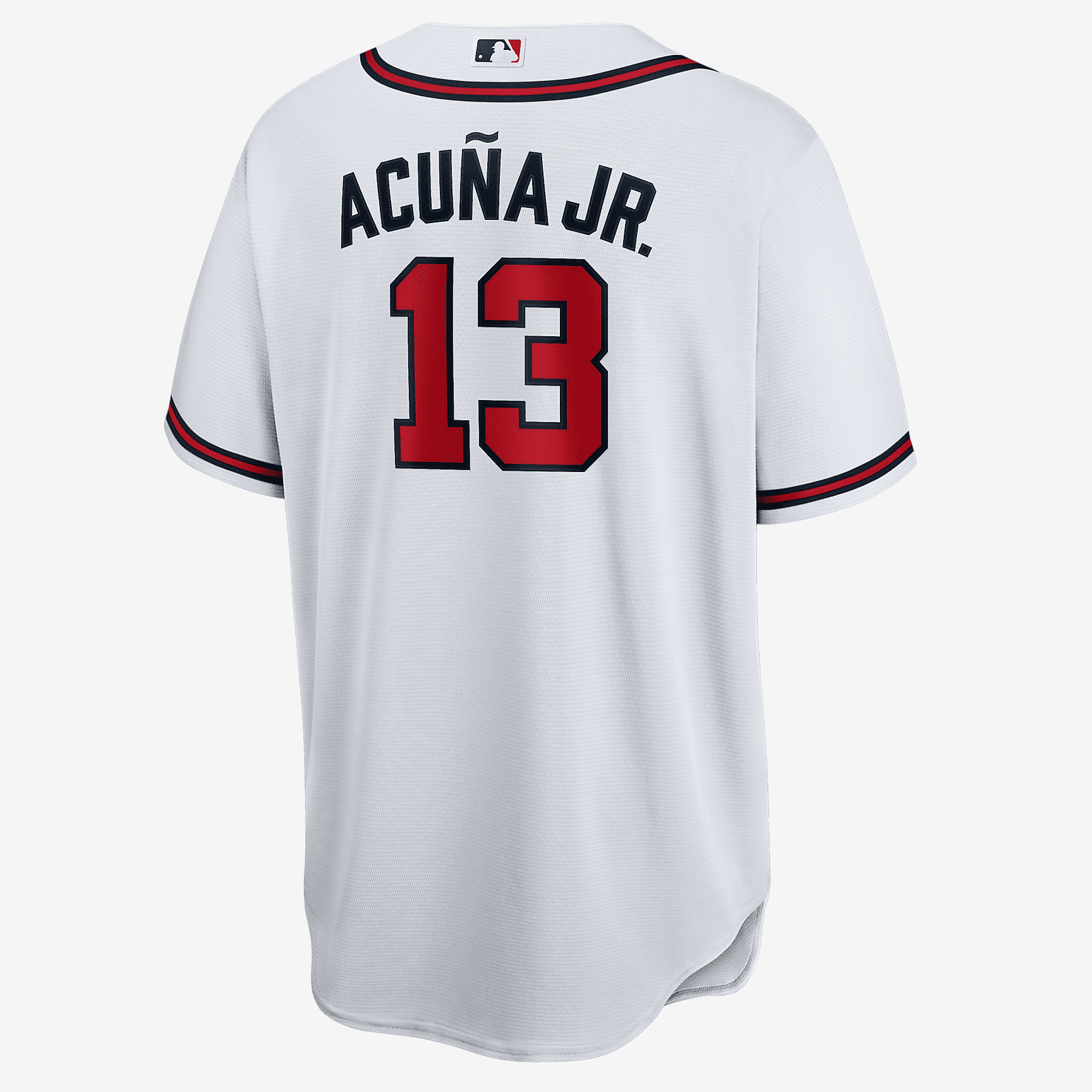 MLB Atlanta Braves (Ronald Acu?a Jr.) Men's Replica Baseball Jersey - White - vstockx