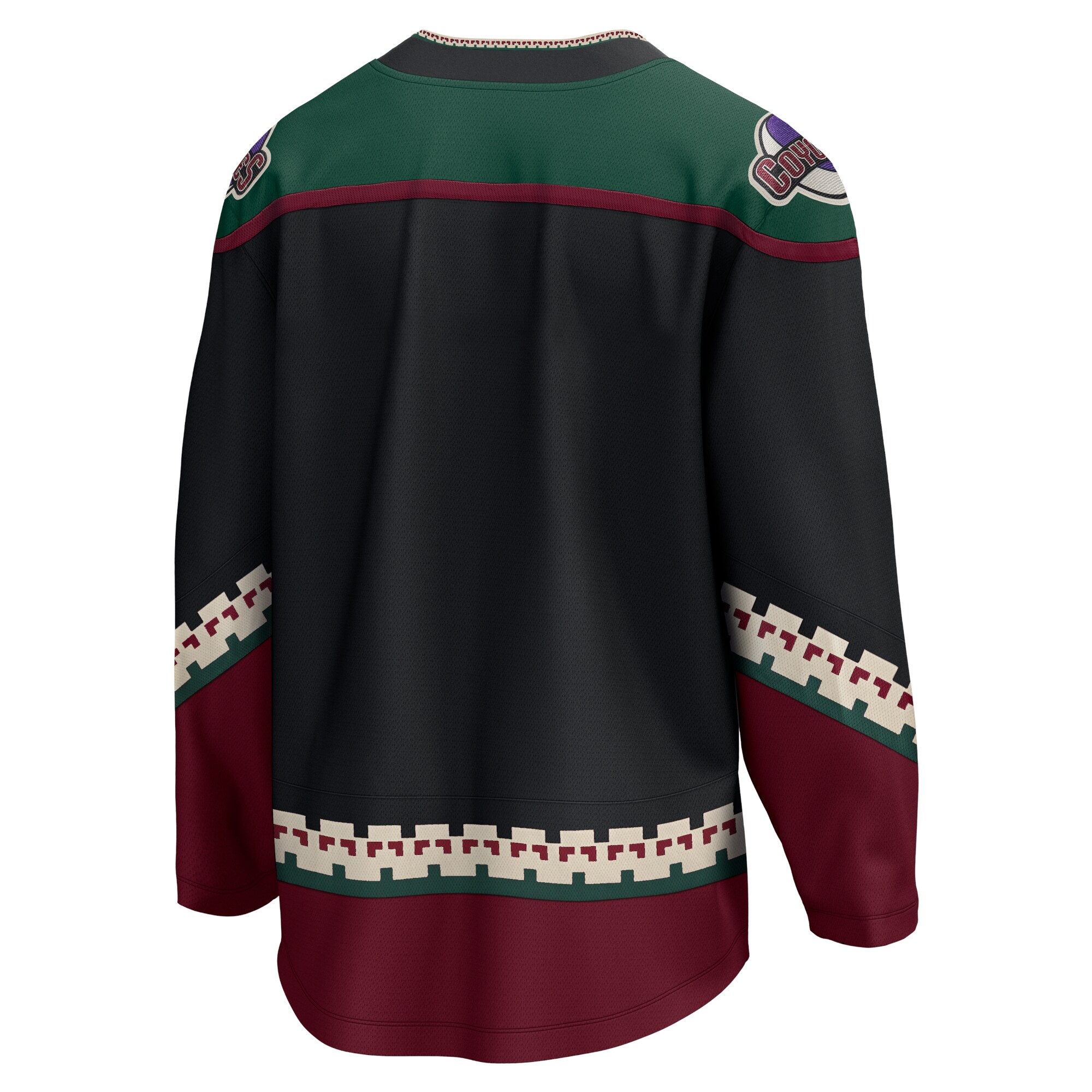 Arizona Coyotes Fanatics Branded 2021/22 Home Breakaway Jersey - Black - vstockx