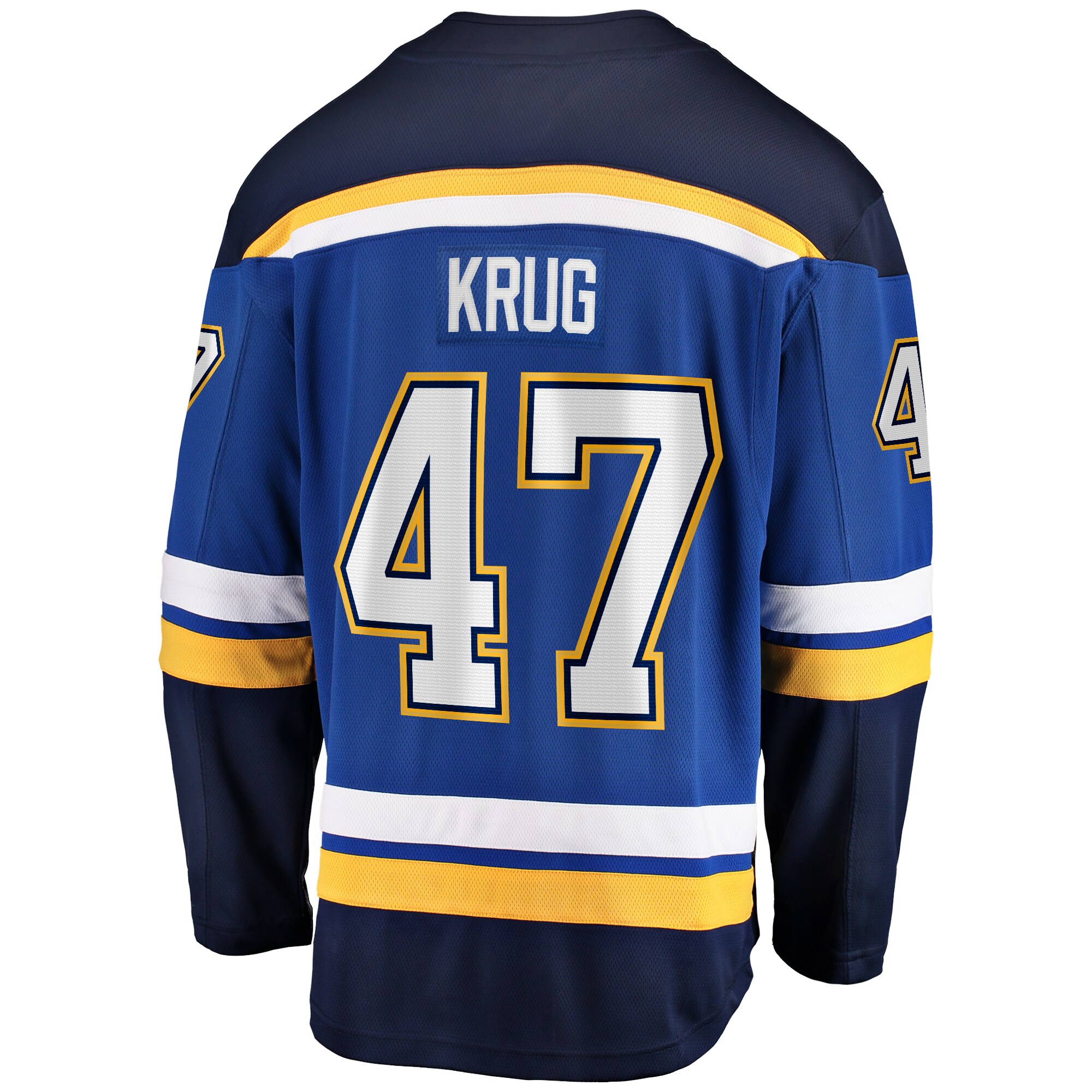 Torey Krug St. Louis Blues Fanatics Branded Home Premier Breakaway Player Jersey - Blue - vstockx