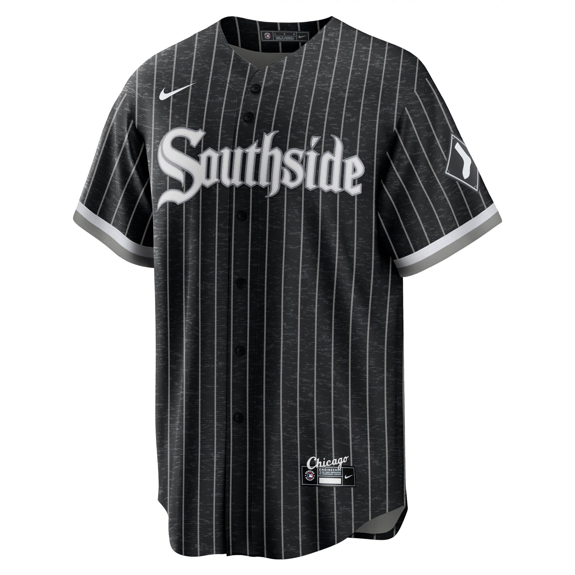 Luis Robert Chicago White Sox Nike Black City Connect Replica Men's Jersey - vstockx