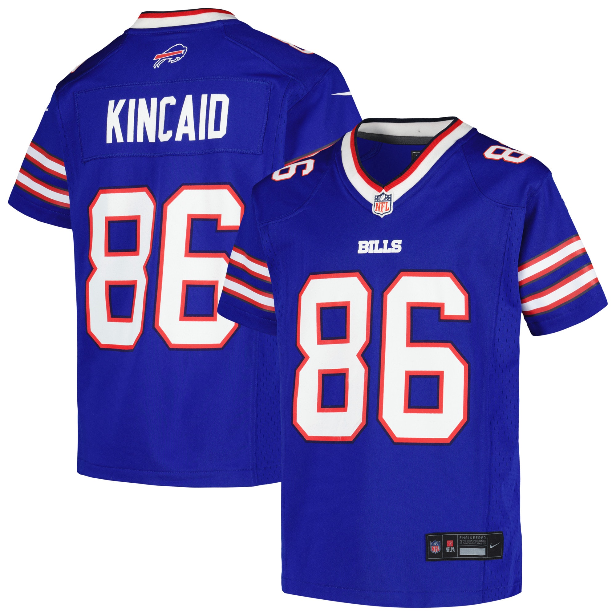 Dalton Kincaid Buffalo Bills Nike Youth Game Jersey - Royal - vstockx