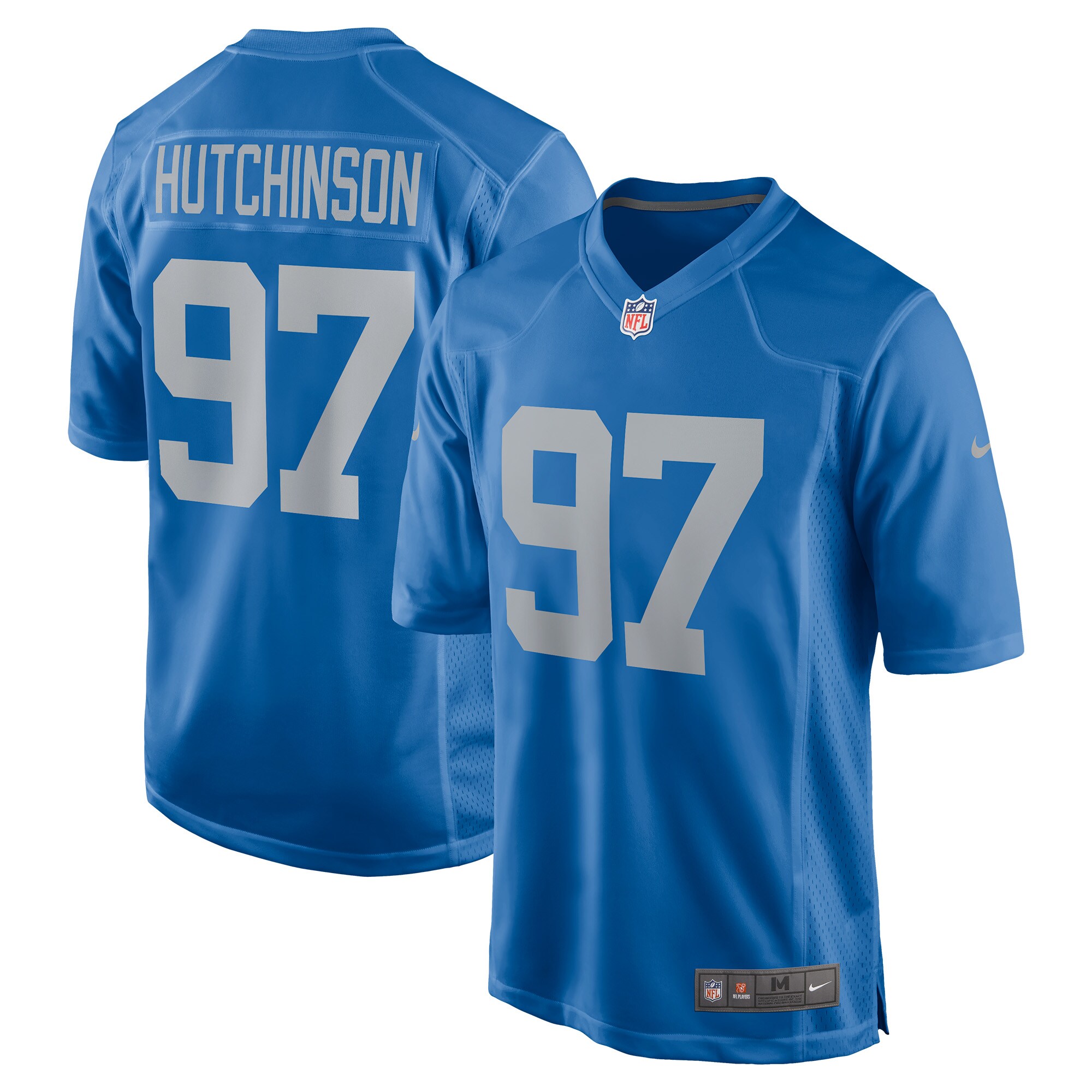 Aidan Hutchinson Detroit Lions Nike Player Game Jersey - Blue - vstockx