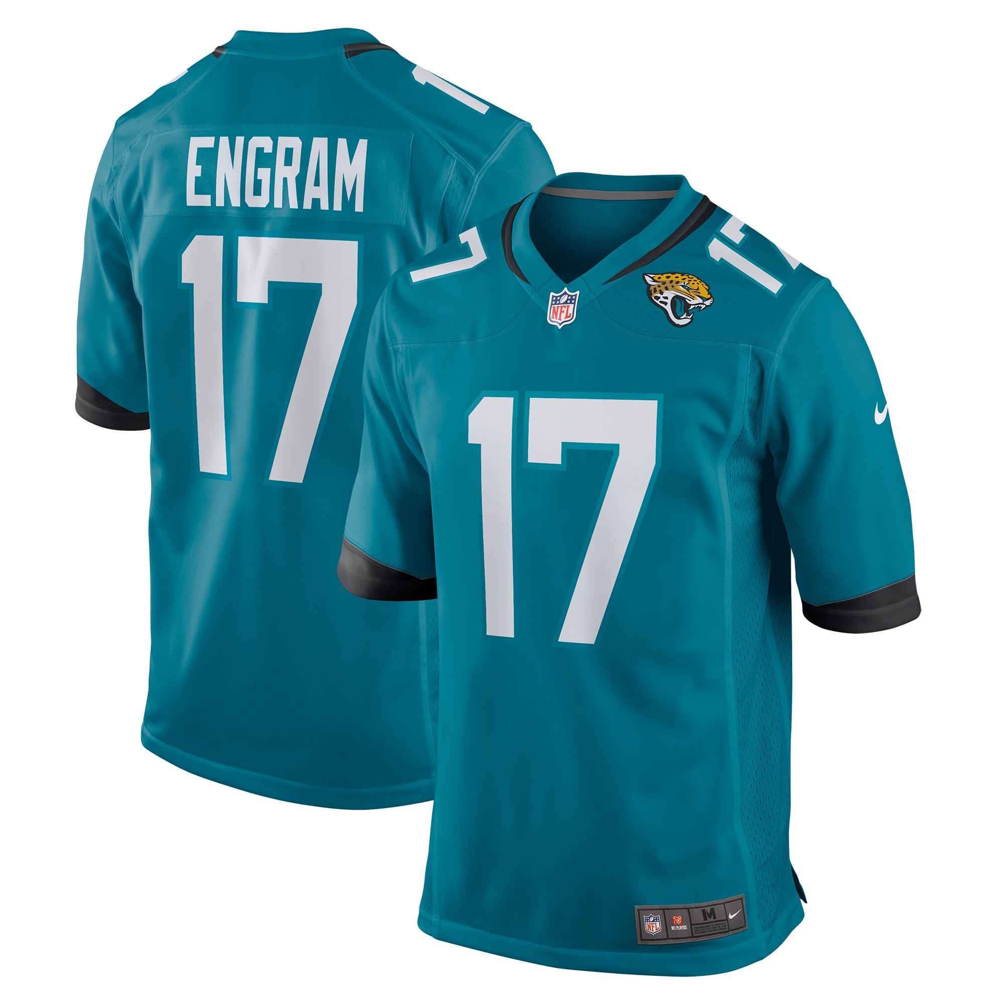Evan Engram Jacksonville Jaguars Nike Game Jersey - Teal - vstockx