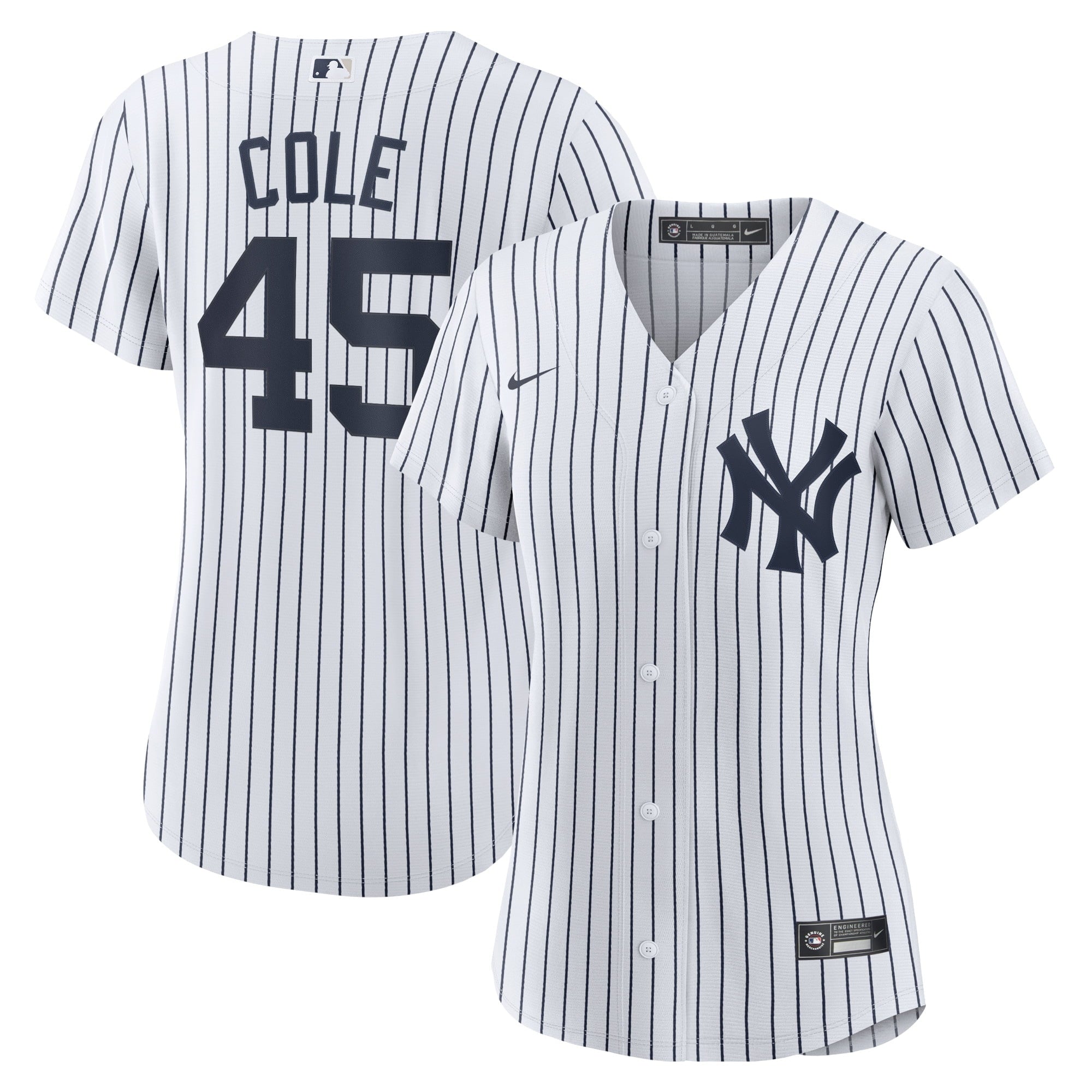 Women's Nike Gerrit Cole White New York Yankees Home Replica Player Jersey - vstockx