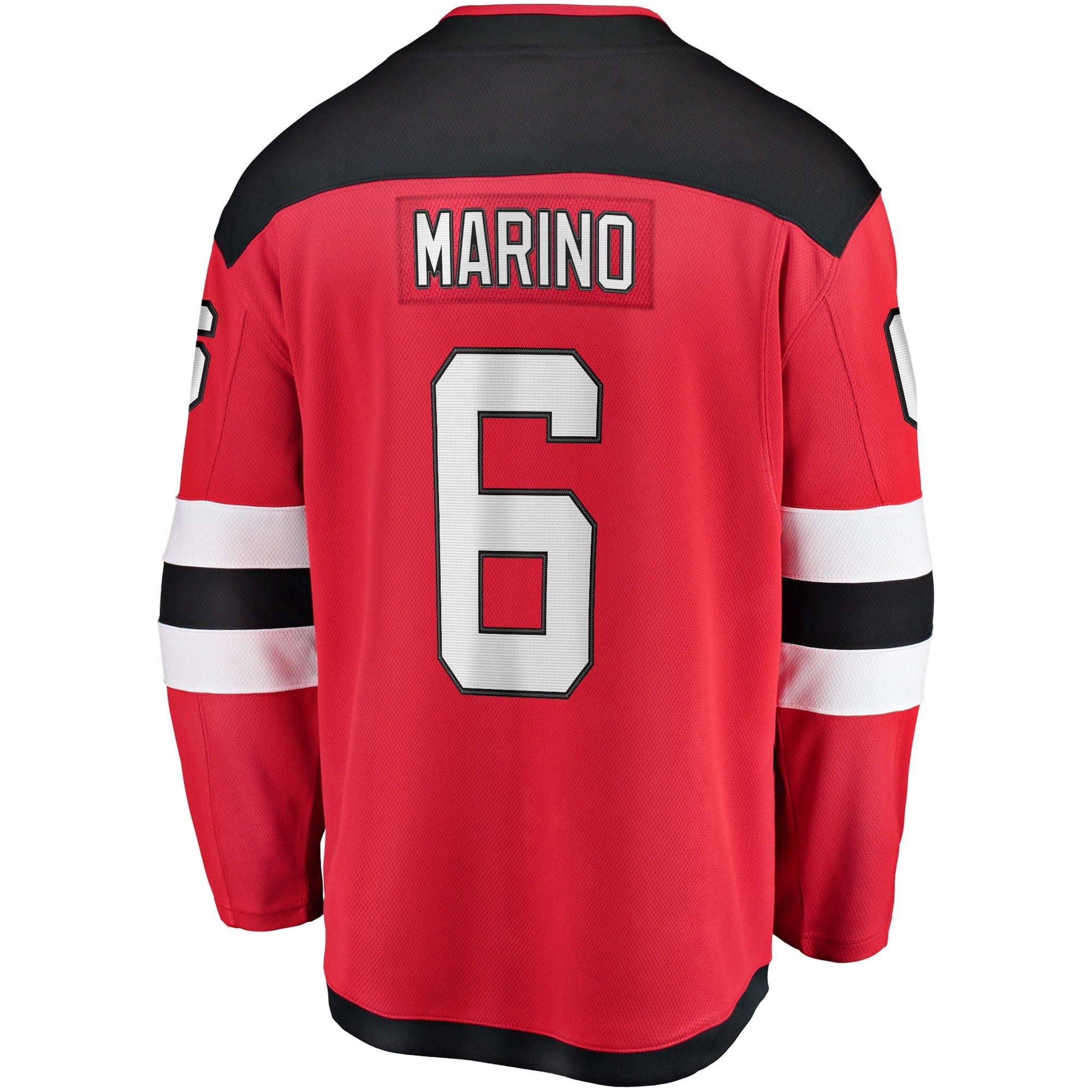 Men's Fanatics Branded John Marino Red New Jersey Devils Home Breakaway Player Jersey - vstockx