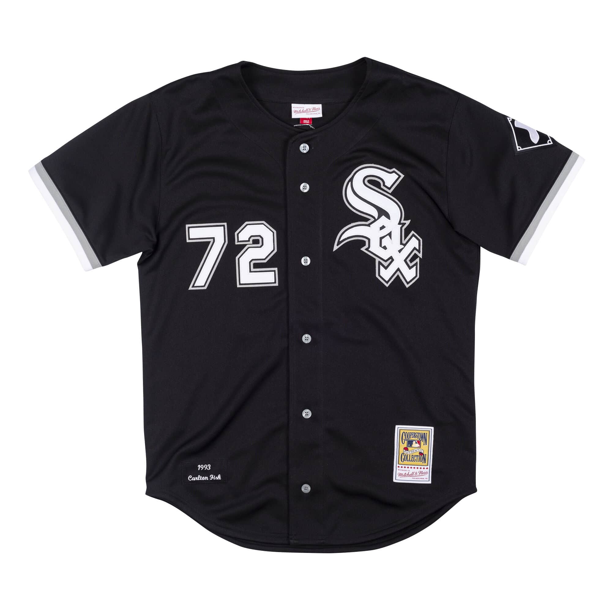 Authentic Jersey Chicago White Sox 1993 Carlton Fisk - vstockx