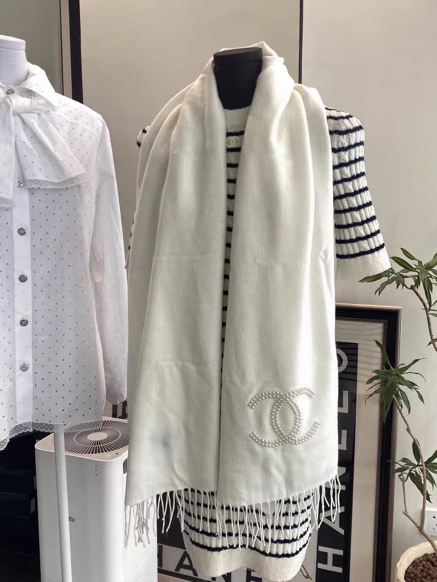 Streetwear Scarf CHANEL 329013 SIZE:70*200cm - vstockx