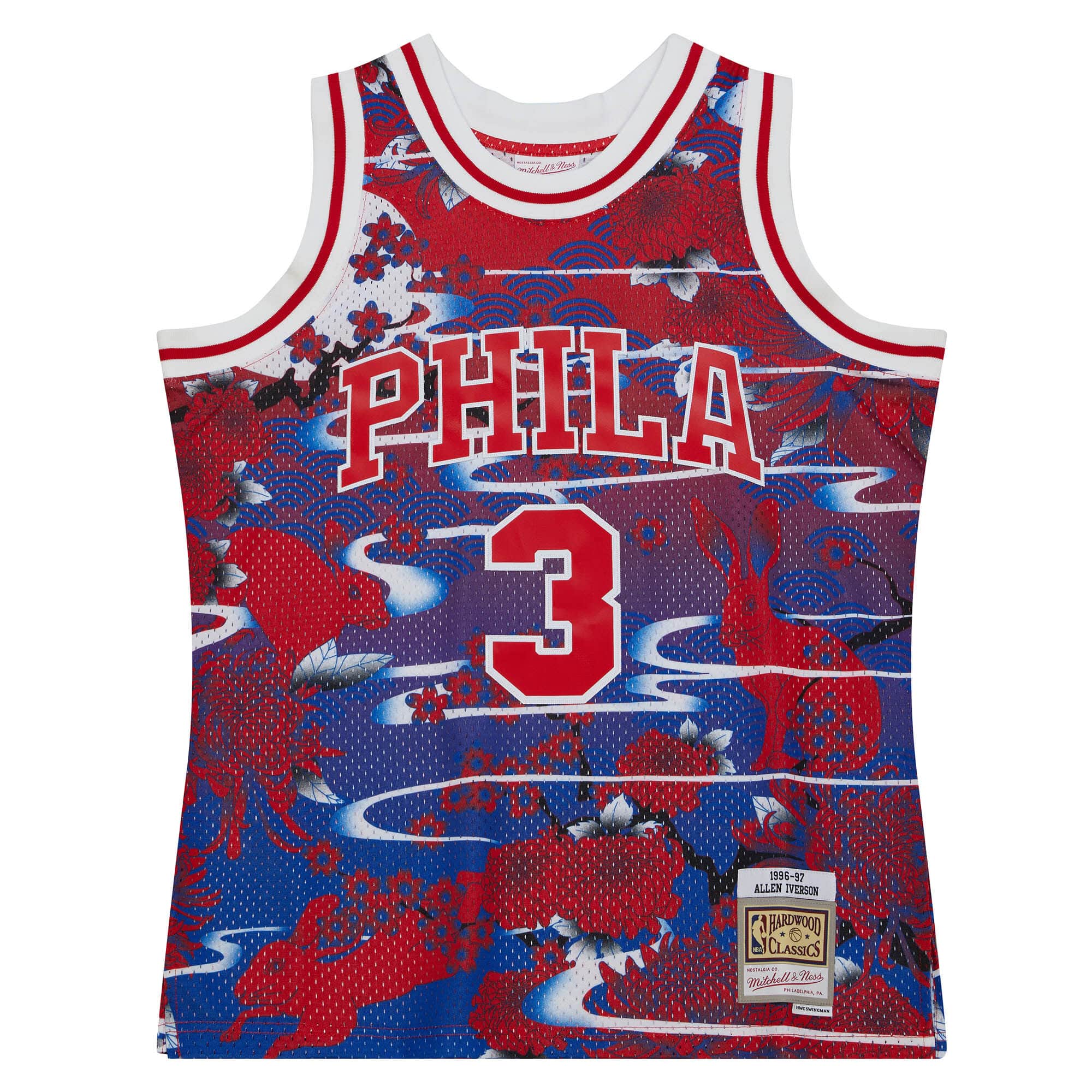 Asian Heritage Swingman Allen Iverson Philadelphia 76ers 1996-97 Jersey 5.0 - vstockx