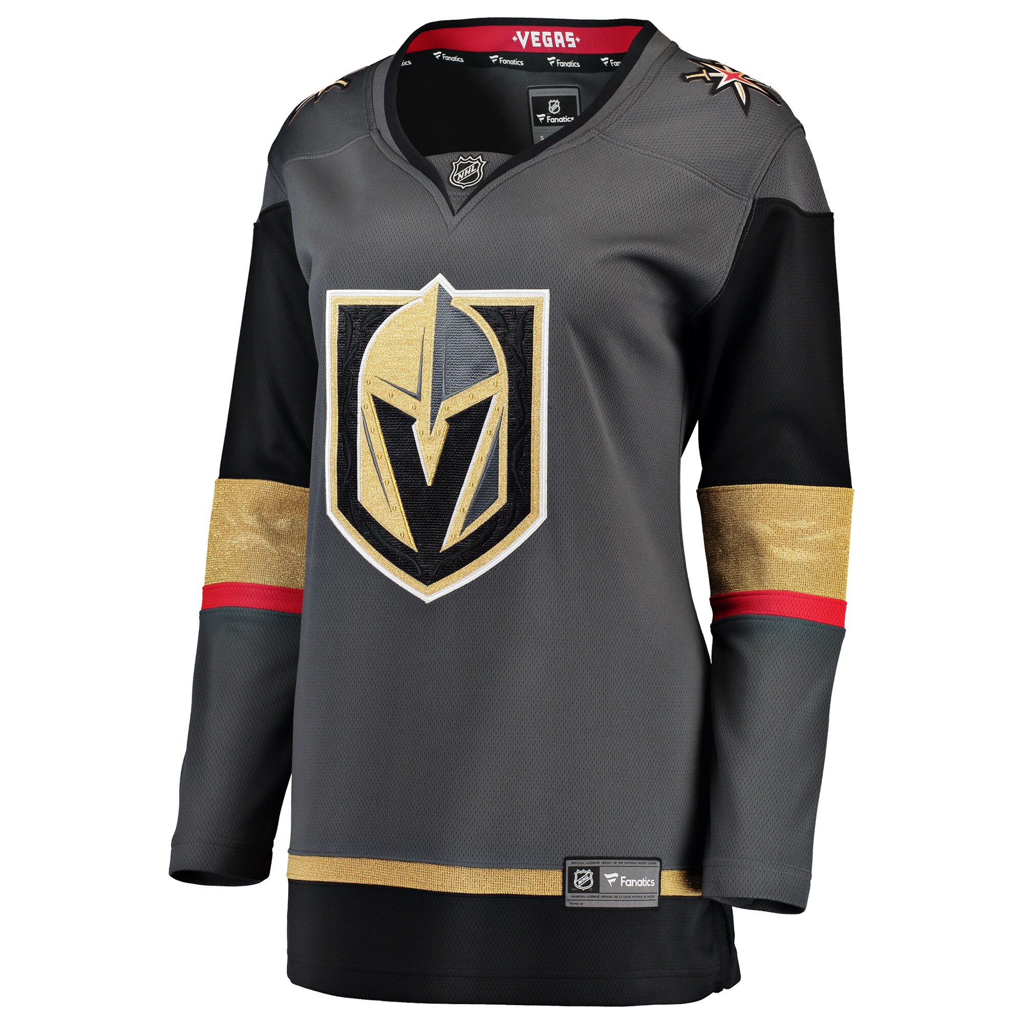 Vegas Golden Knights Fanatics Branded Women's Breakaway Alternate Jersey - Gray - vstockx