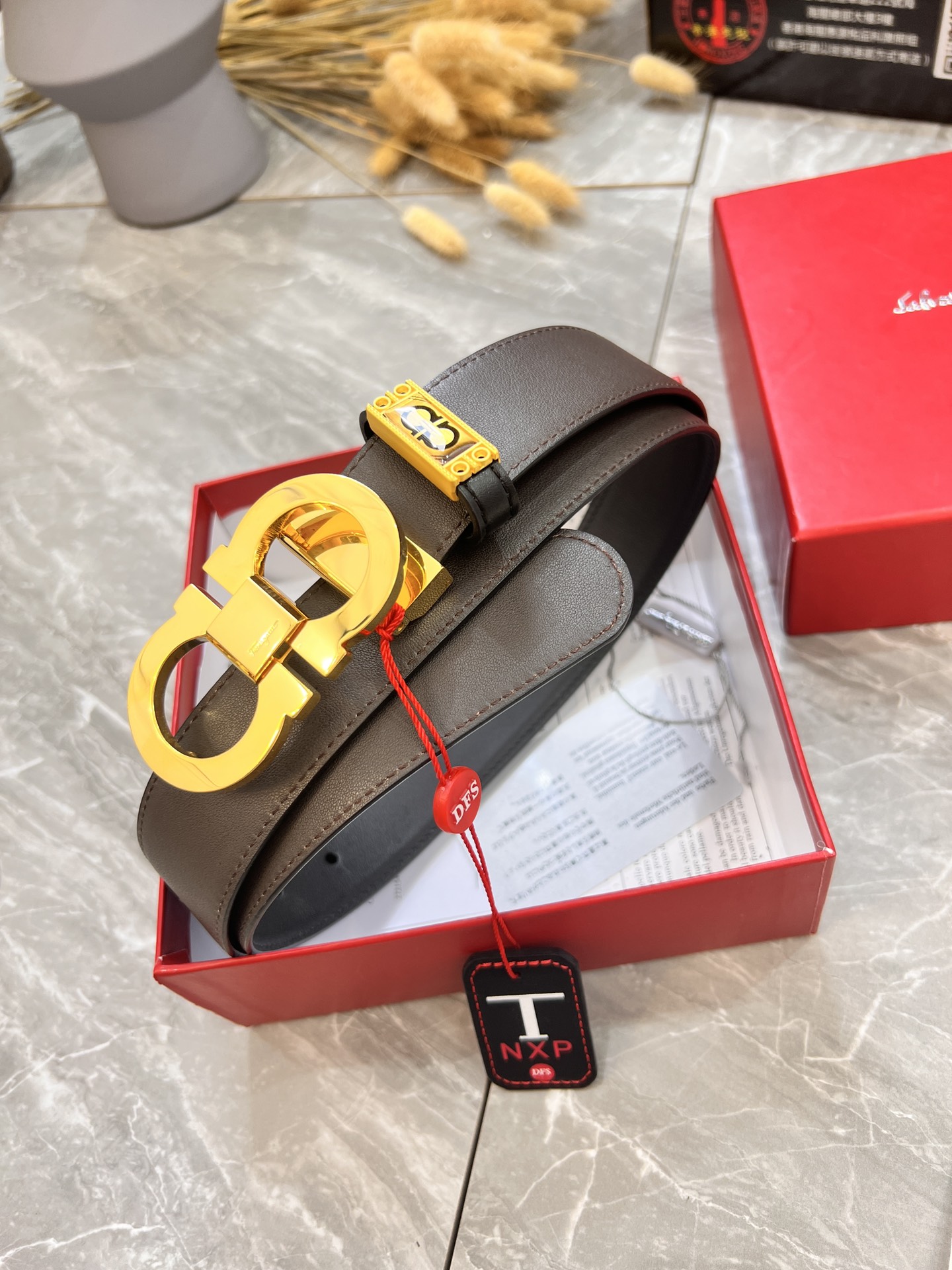 Streetwear Belt Ferragamo 319953 size:3.5cm - vstockx