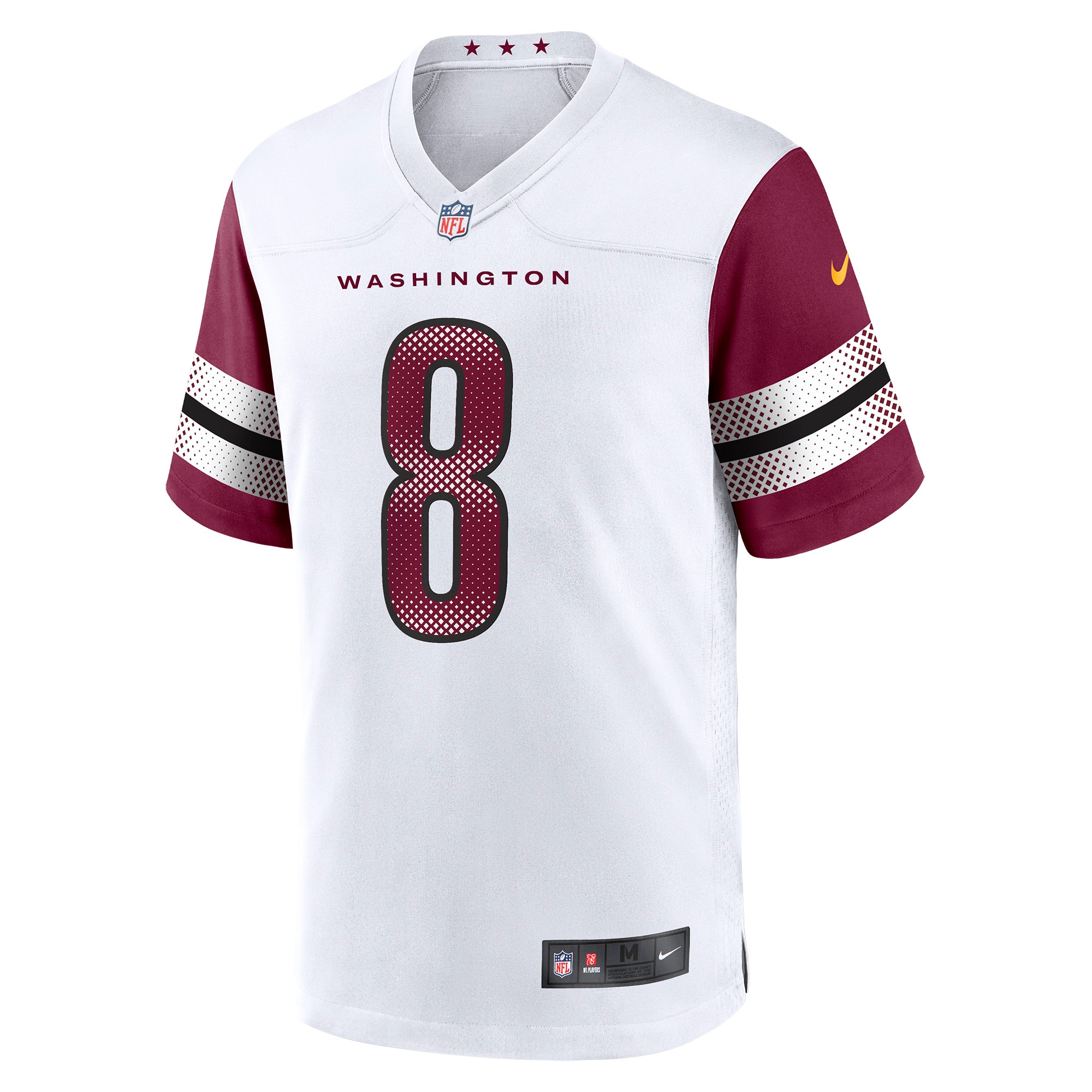 Brian Robinson Jr. Washington Commanders Nike Away Game Player Jersey - White - vstockx