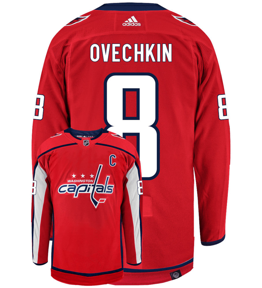 Alex Ovechkin Washington Capitals Adidas Primegreen Authentic NHL Hockey Jersey - vstockx
