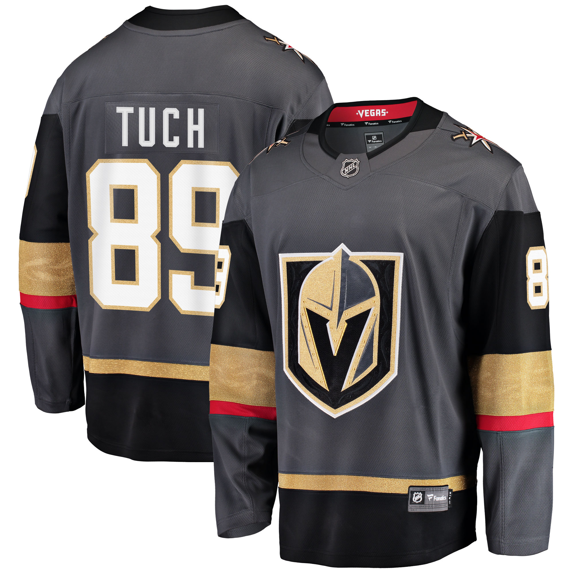 Alex Tuch Vegas Golden Knights Breakaway Player Jersey - Black - vstockx