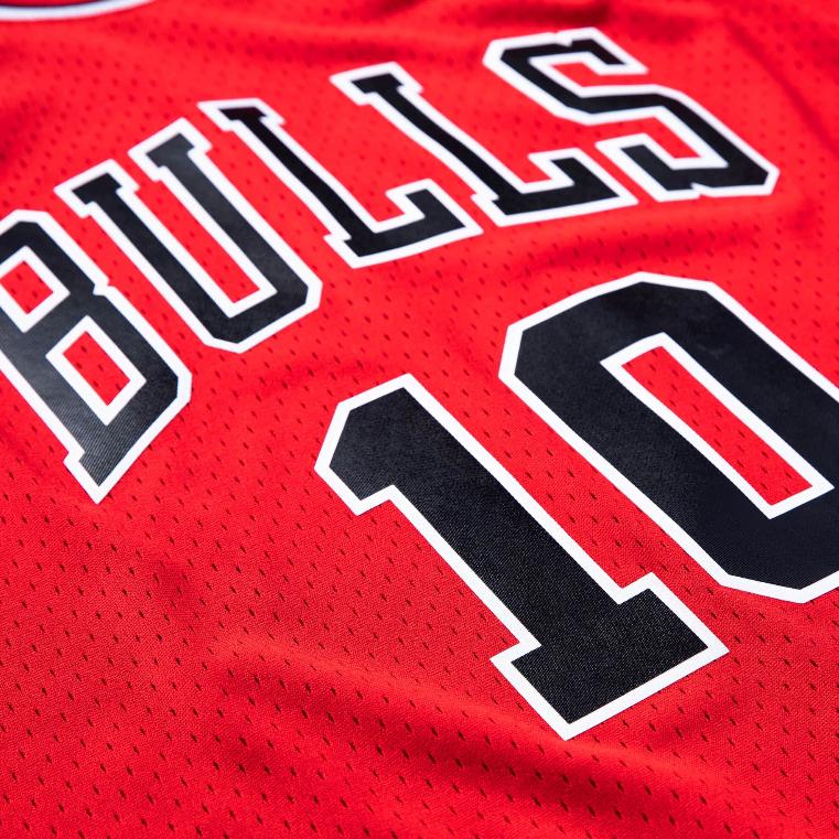 Mens Chicago Bulls B.J. Armstrong Mitchell & Ness Red 1990-91 Hardwood Classics Swingman Jersey - vstockx