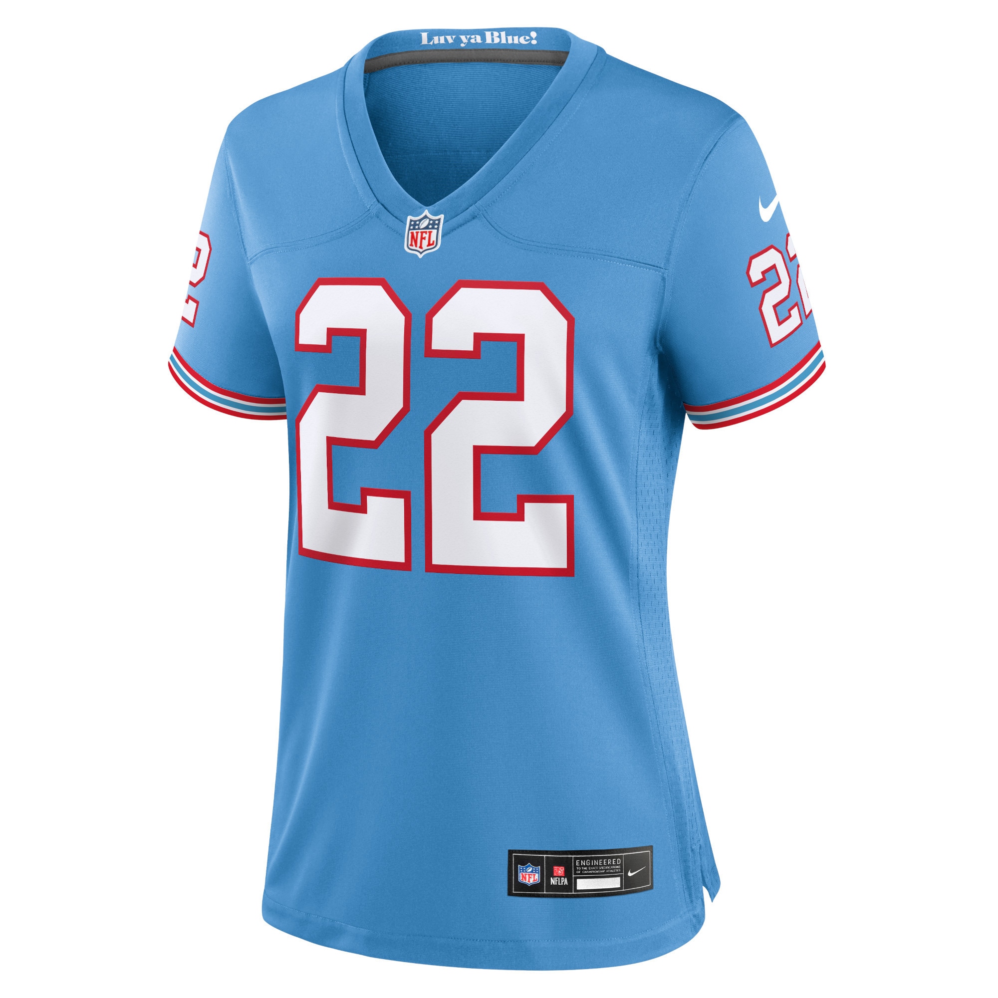Derrick Henry Tennessee Titans Nike Women's Player Jersey - Light Blue - vstockx