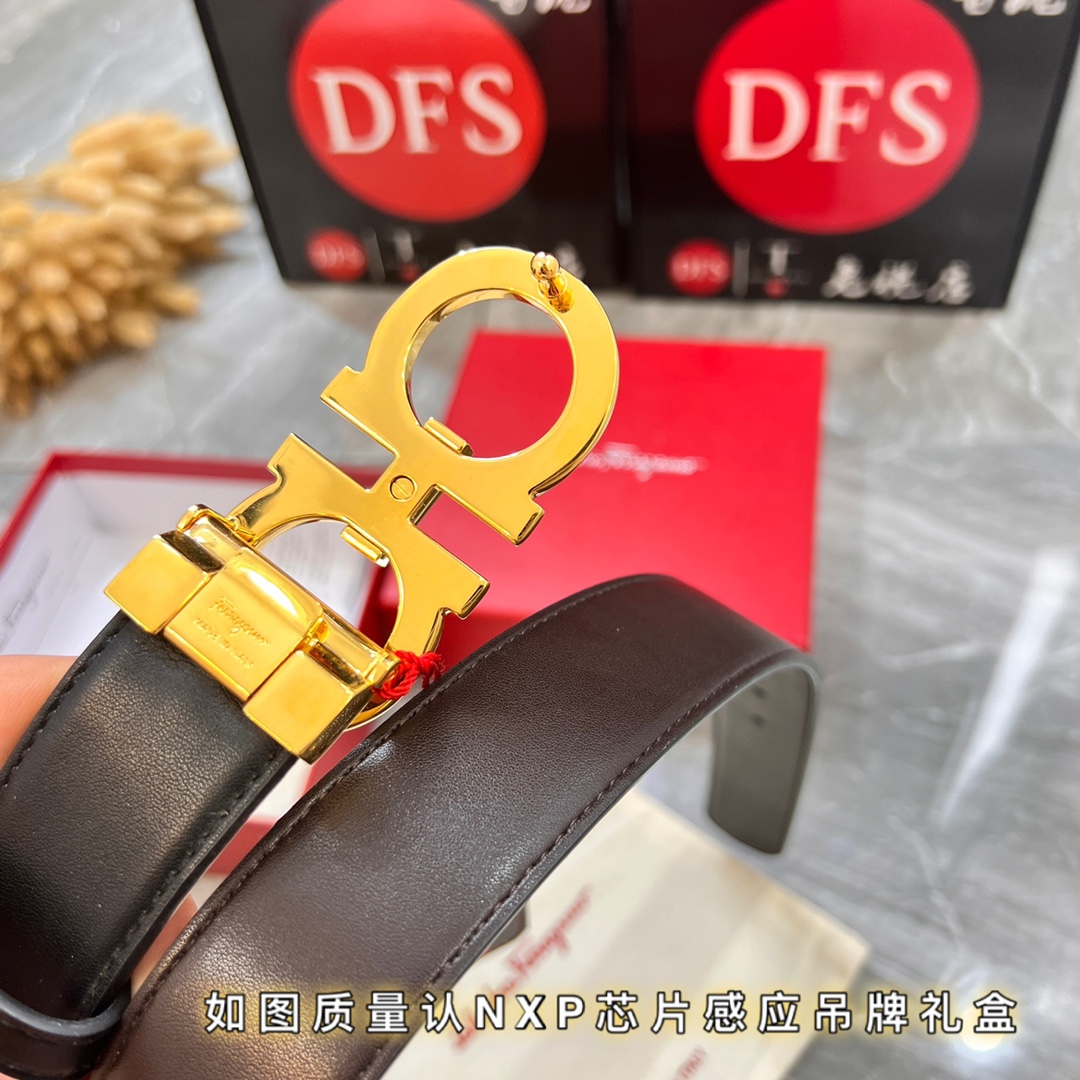 Streetwear Belt Ferragamo 319881 size:3.5cm - vstockx