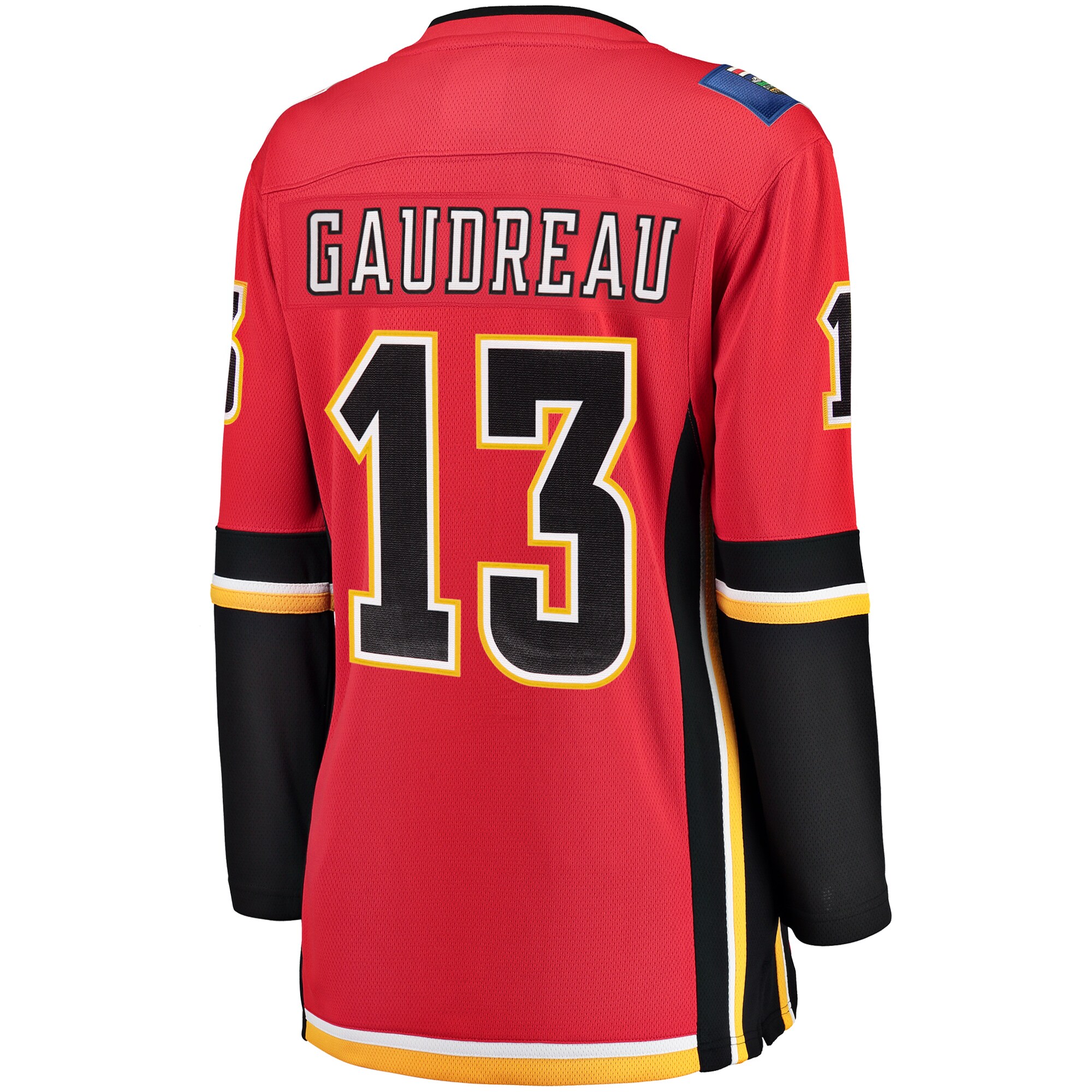 Johnny Gaudreau Calgary Flames Fanatics Branded Women's Home Breakaway Player Jersey - Red - vstockx