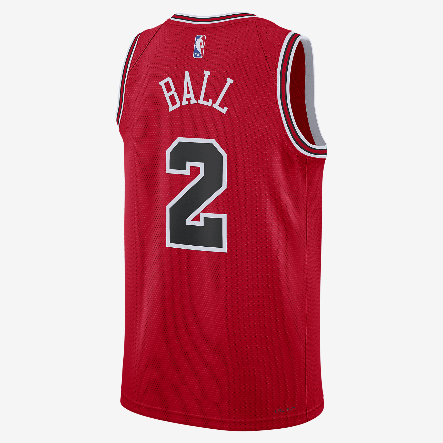Chicago Bulls Icon Edition 2022/23 Nike Dri-FIT NBA Swingman Jersey - University Red - vstockx