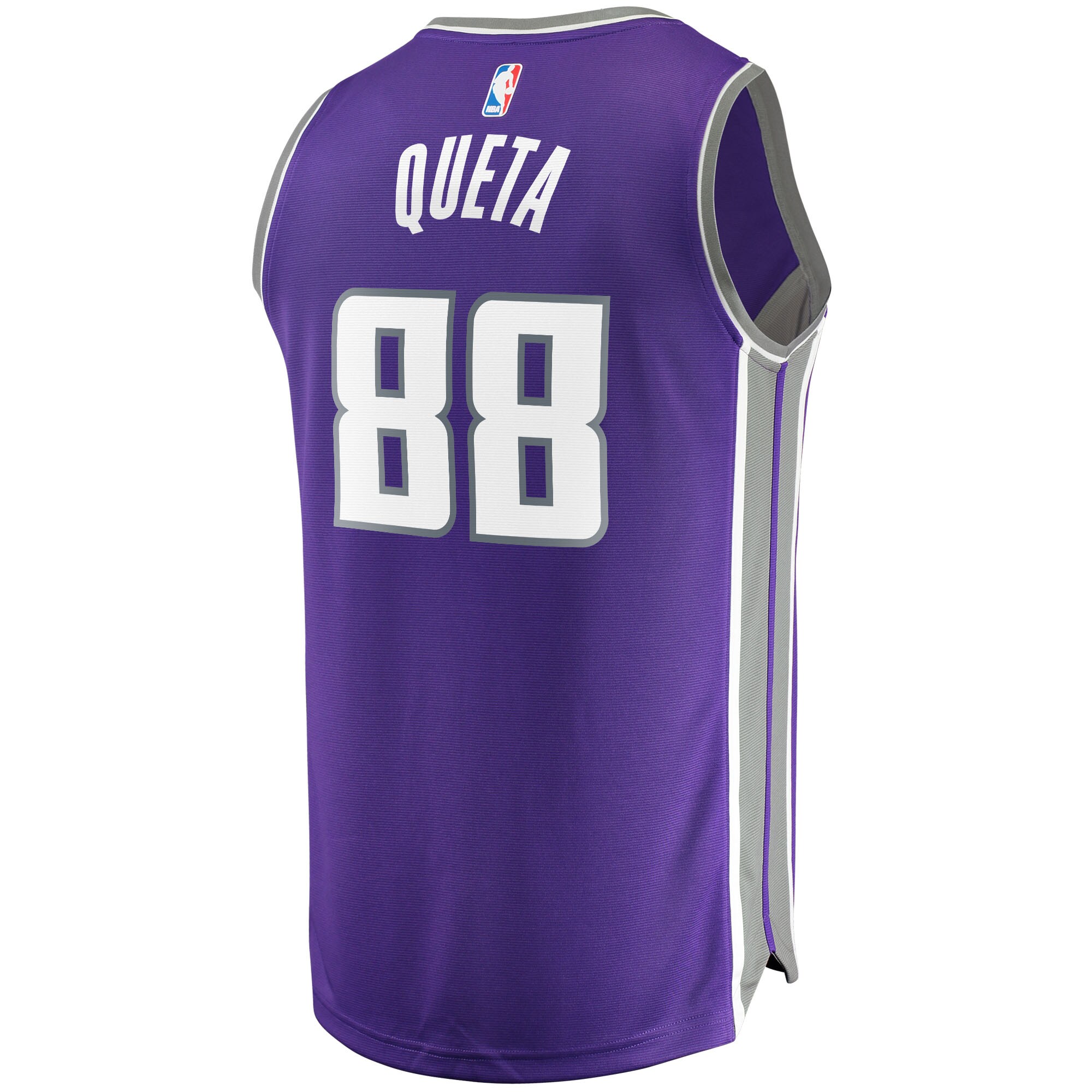 Neemias Queta Sacramento Kings Fanatics Branded 2021/22 Fast Break Replica Jersey - Icon Edition - Purple - vstockx