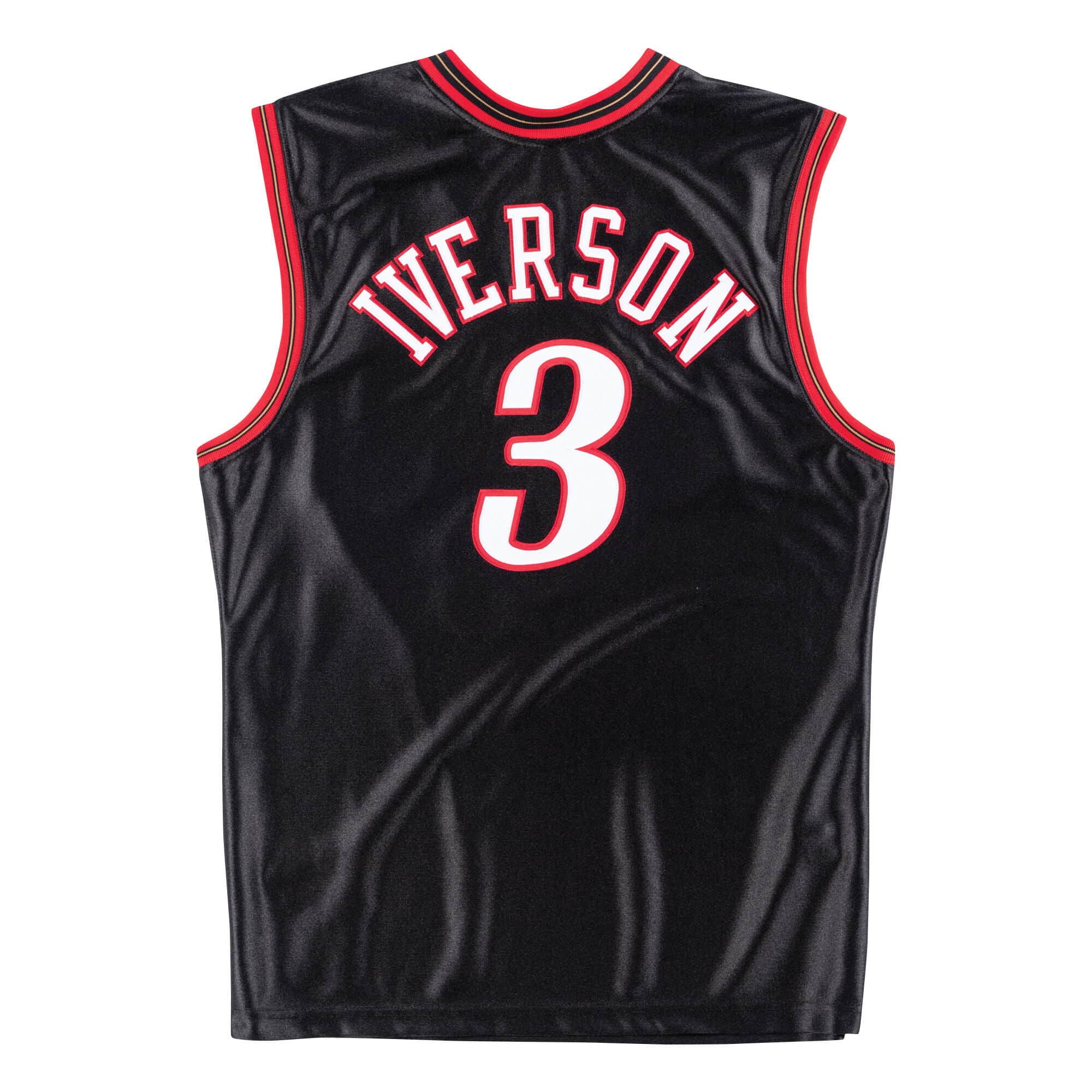 Authentic Jersey Philadelphia 76ers Road Finals 2000-01 Allen Iverson - vstockx