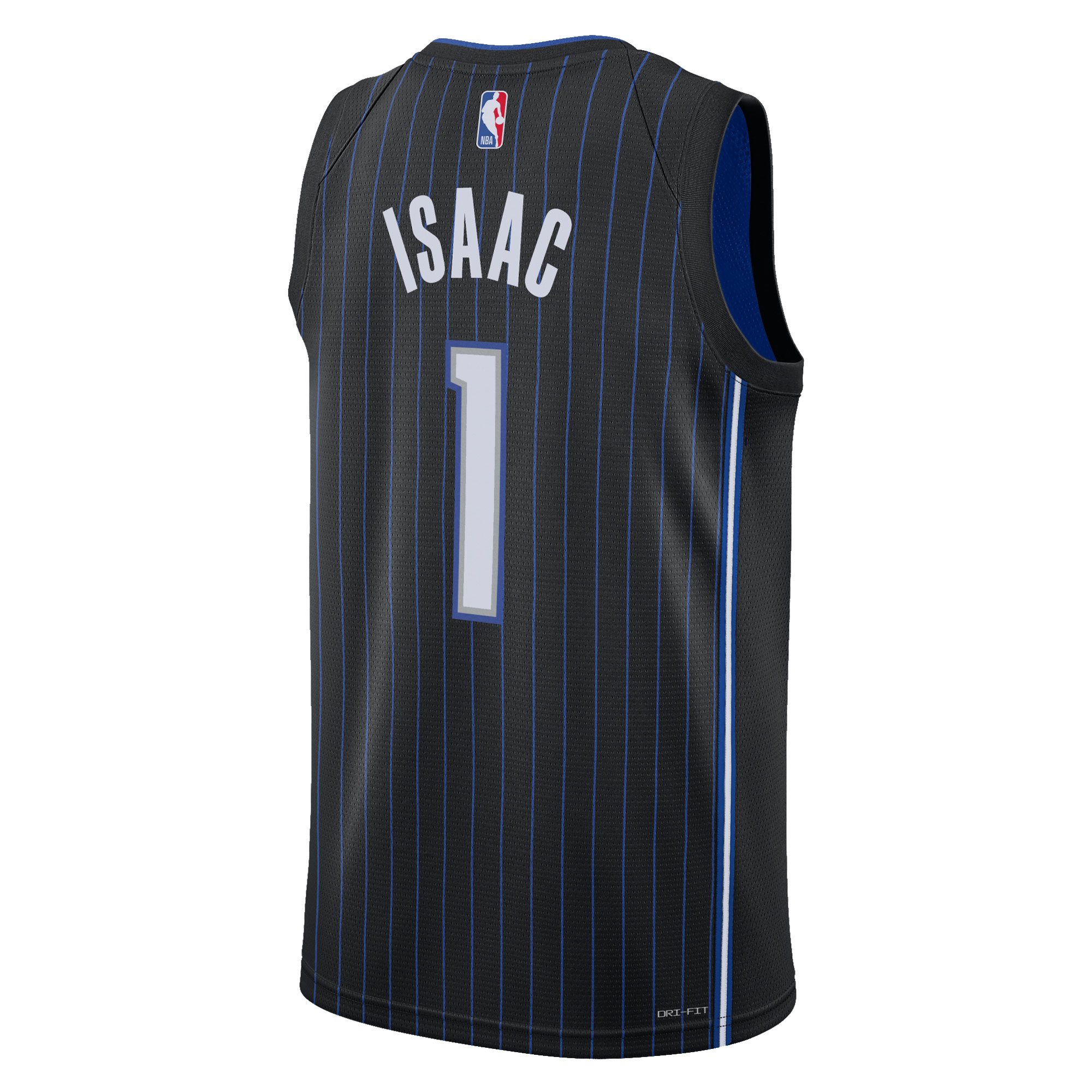 Jonathan Isaac Orlando Magic Nike 2021/22 Swingman Jersey - Icon Edition - Black - vstockx