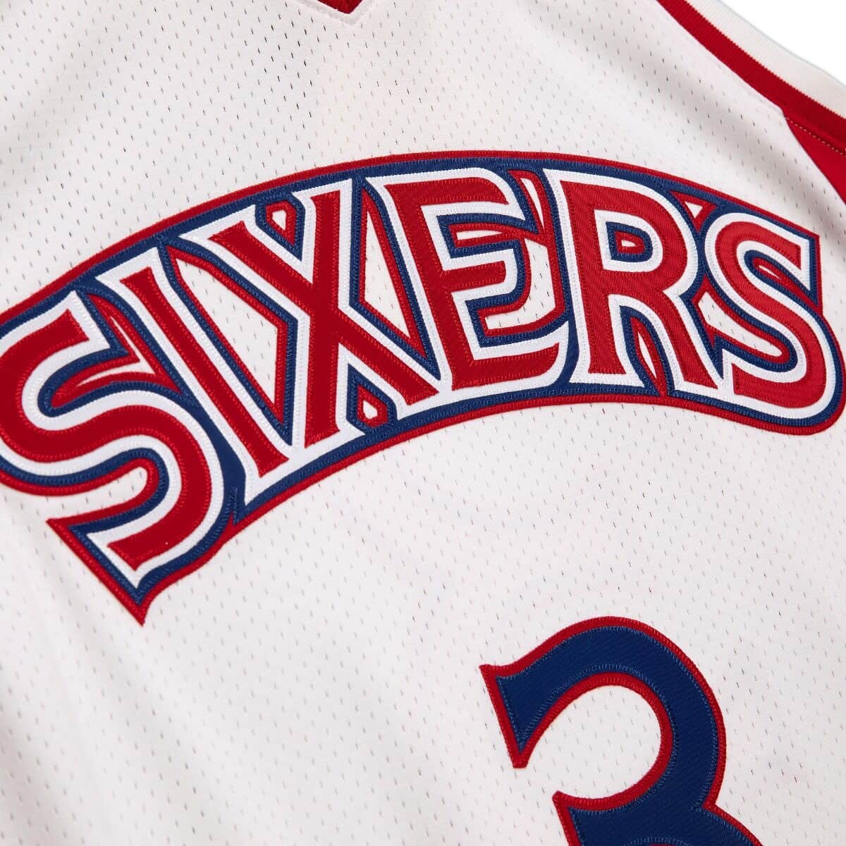 Authentic Allen Iverson Philadelphia 76ers 1996-97 Jersey - vstockx