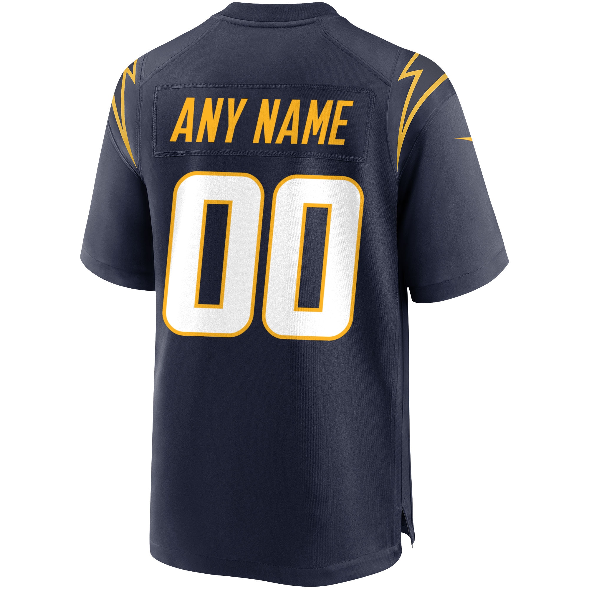 Los Angeles Chargers Nike Alternate Custom Game Jersey - Navy - vstockx