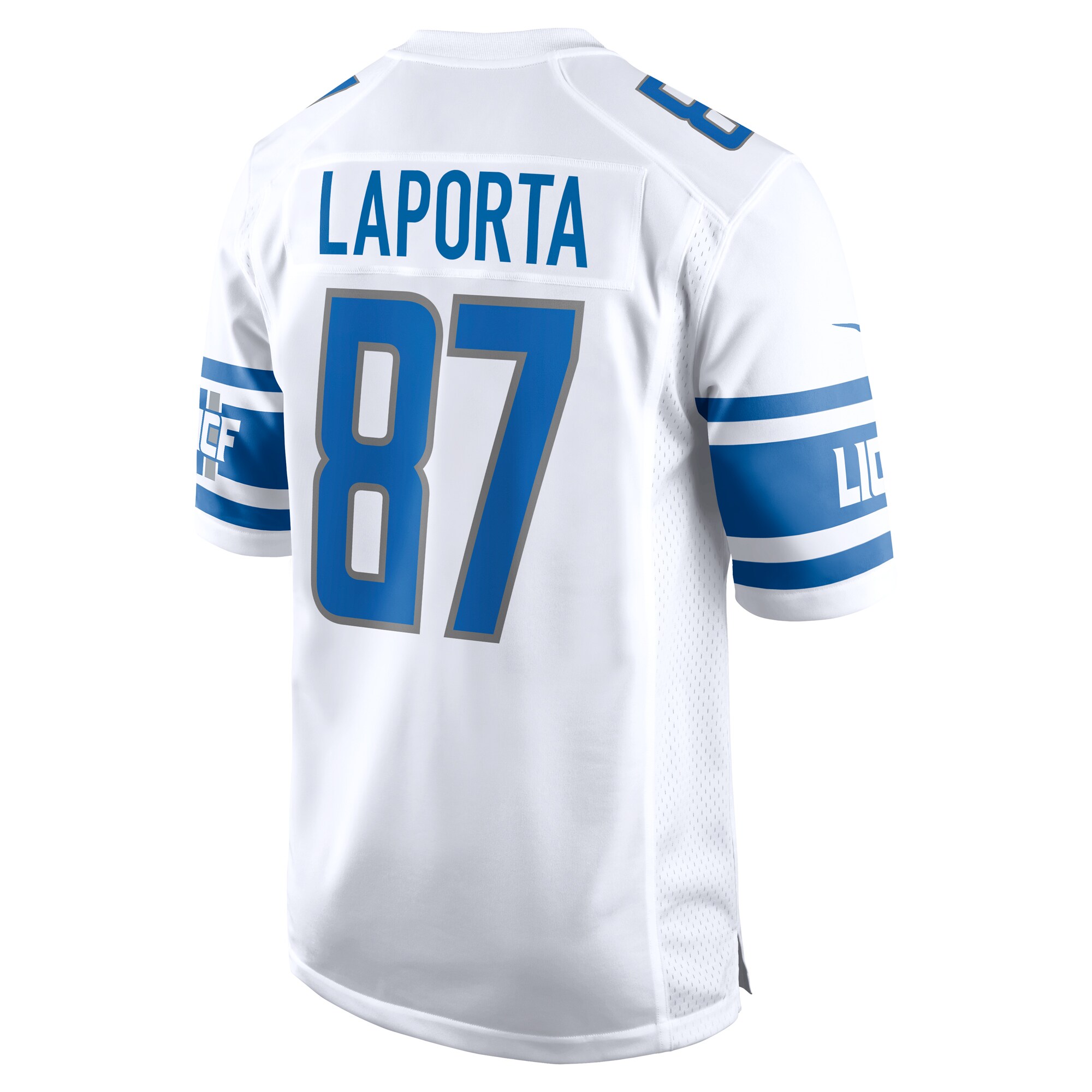Sam Laporta Detroit Lions Nike Game Jersey - White - vstockx