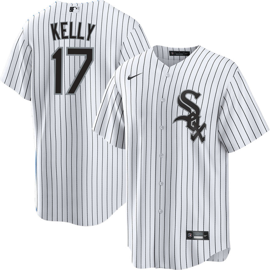 Men's Joe Kelly Chicago White Sox White Home Premium Stitch Replica Jersey - vstockx
