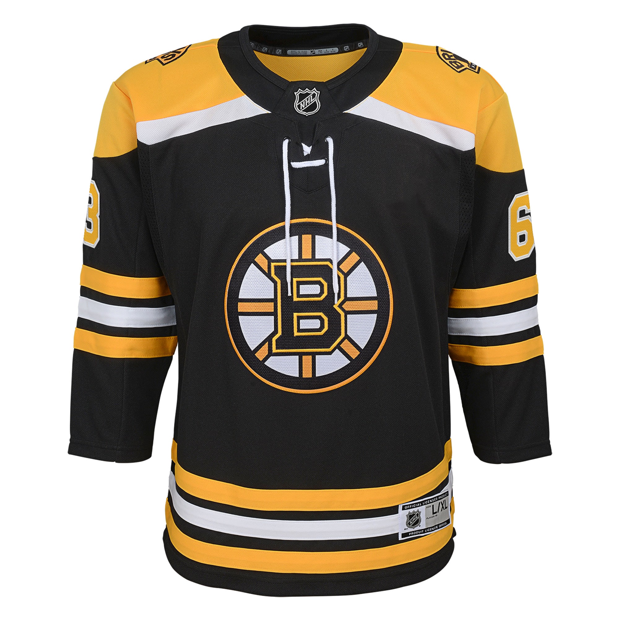 Brad Marchand Boston Bruins Youth Home Premier Player Jersey - Black - vstockx