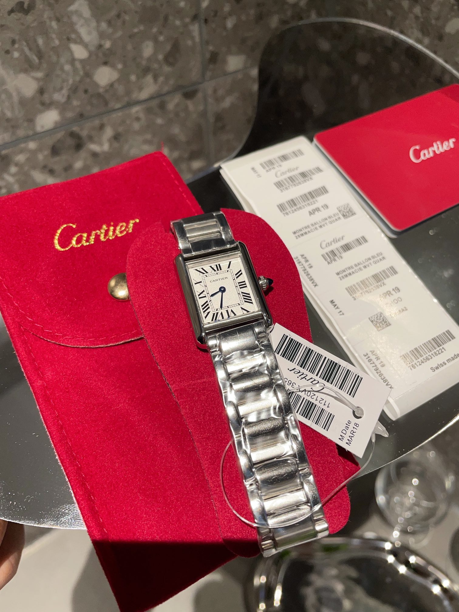 Watches Cartier 322103 size:25.5 mm - vstockx