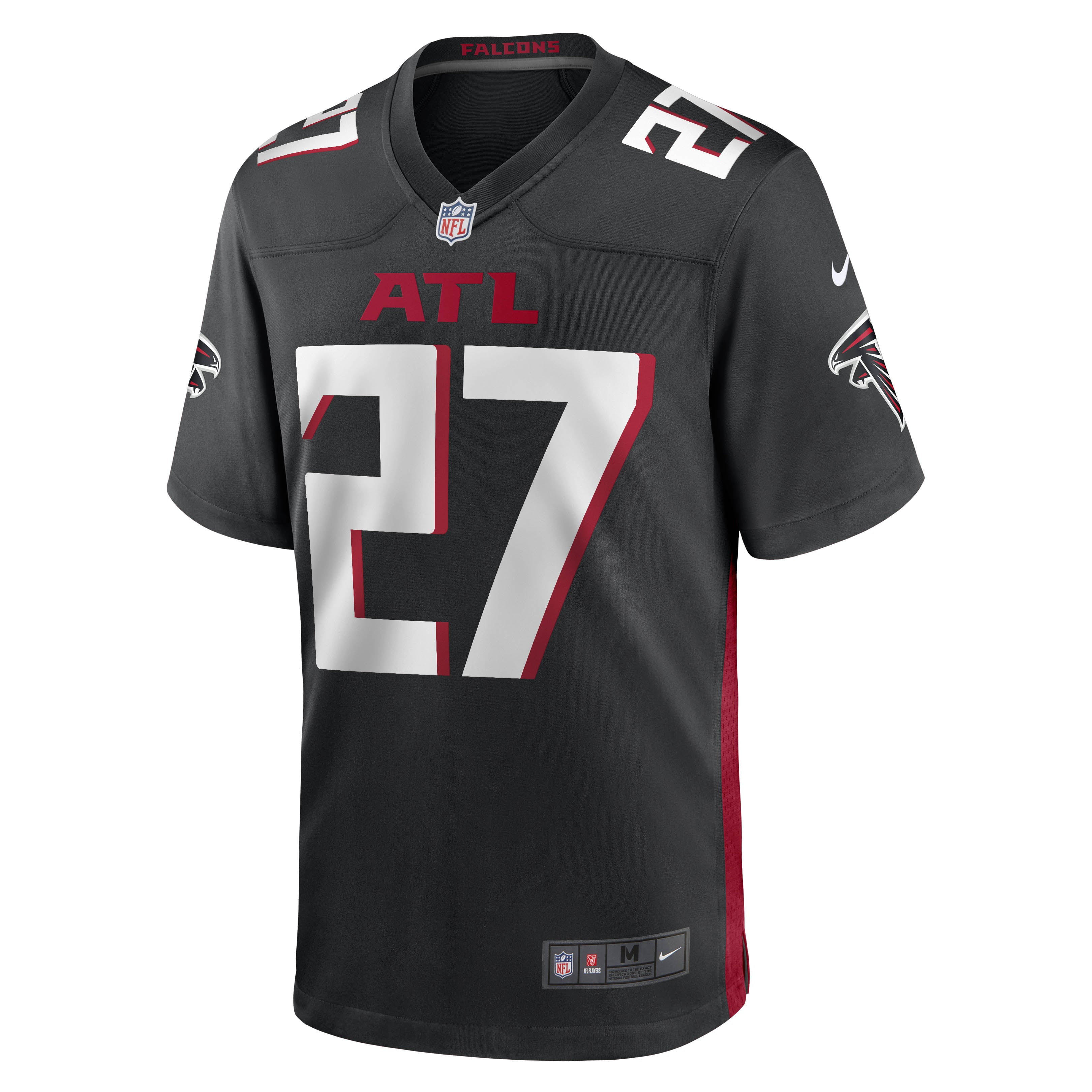 Men's Nike Richie Grant Black Atlanta Falcons Game Jersey - vstockx