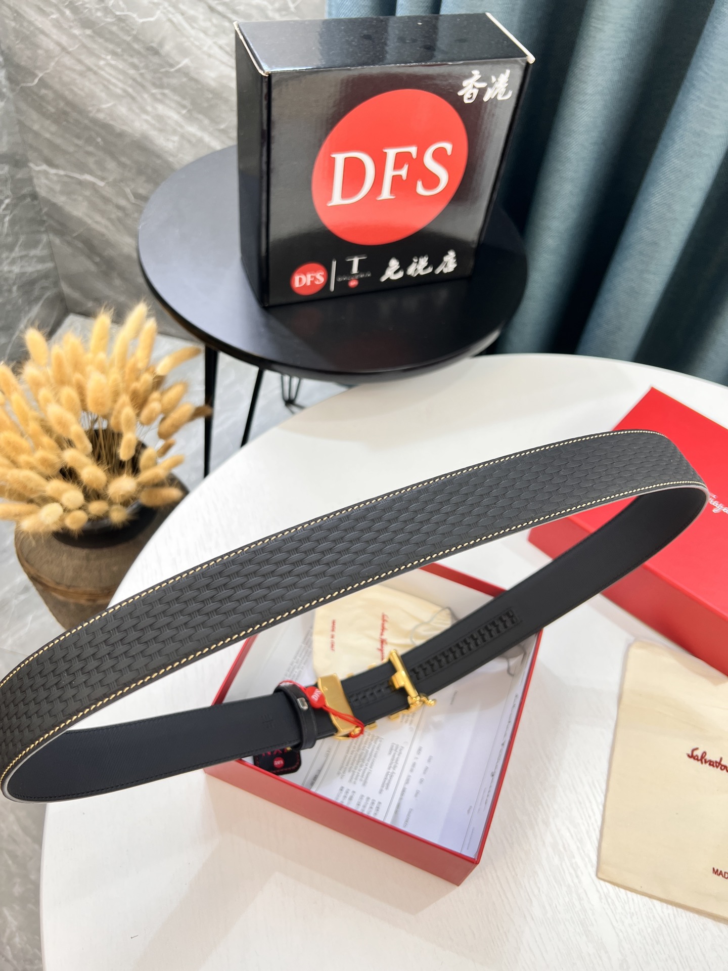 Streetwear Belt Ferragamo 319763 size:3.5cm - vstockx