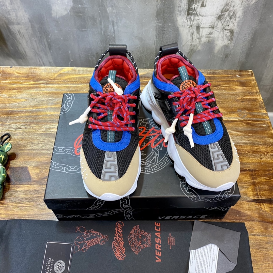 Versace Chain Reaction Sneaker 3 - vstockx