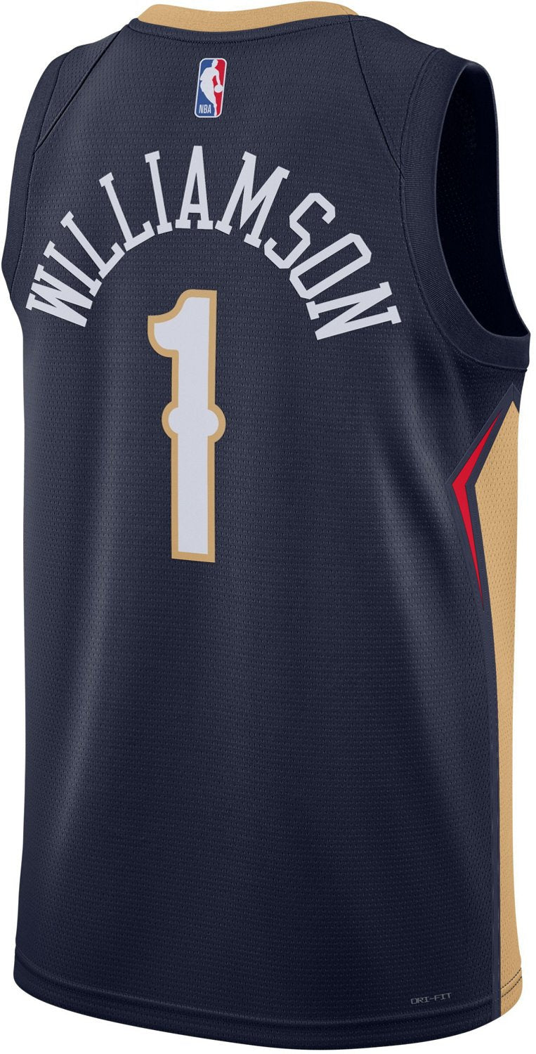 Nike Men's New Orleans Pelicans Zion Williamson Swingman Jersey - vstockx
